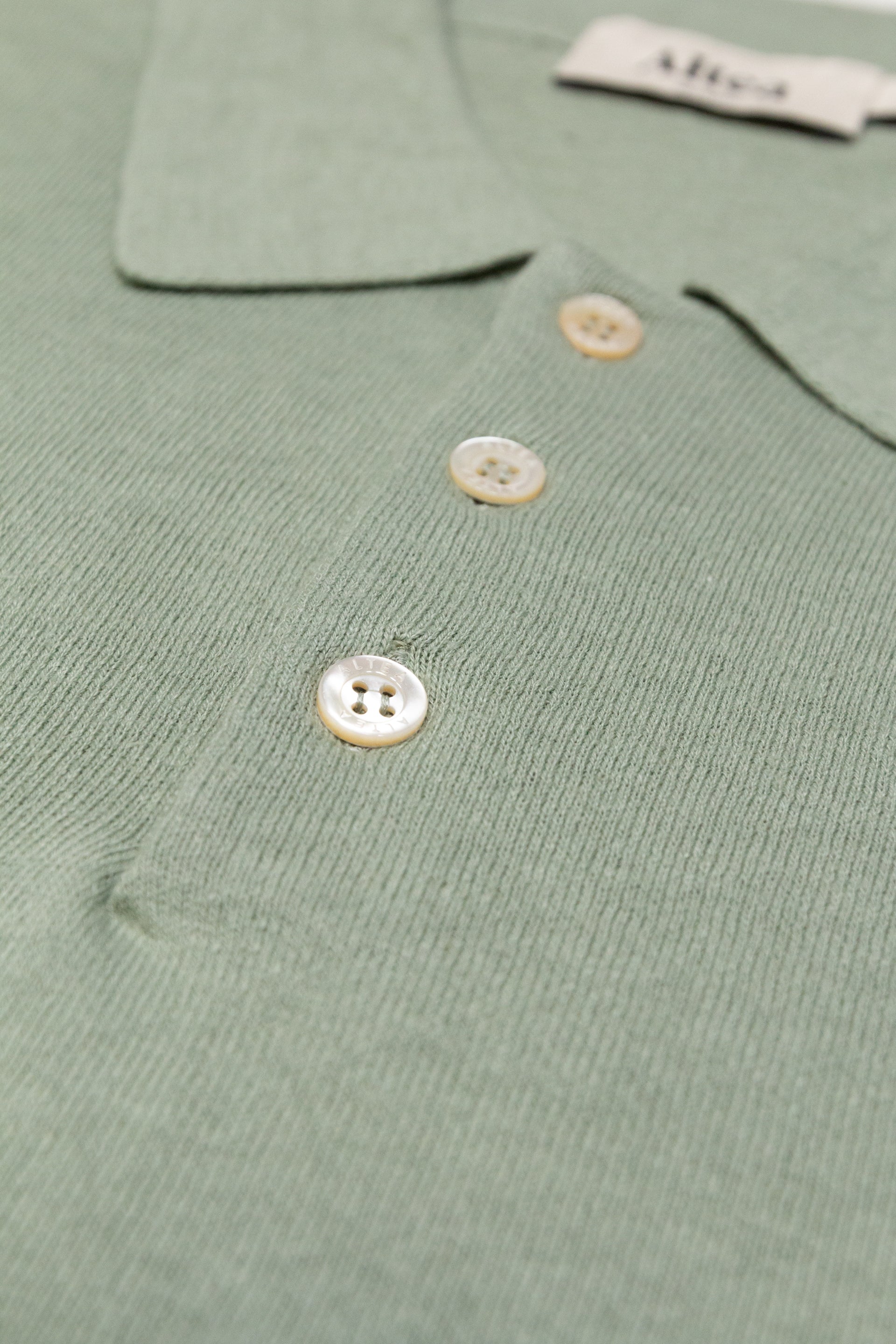 Polo Maglia Lino/co Rasata M/ C T. Capo - Salvia