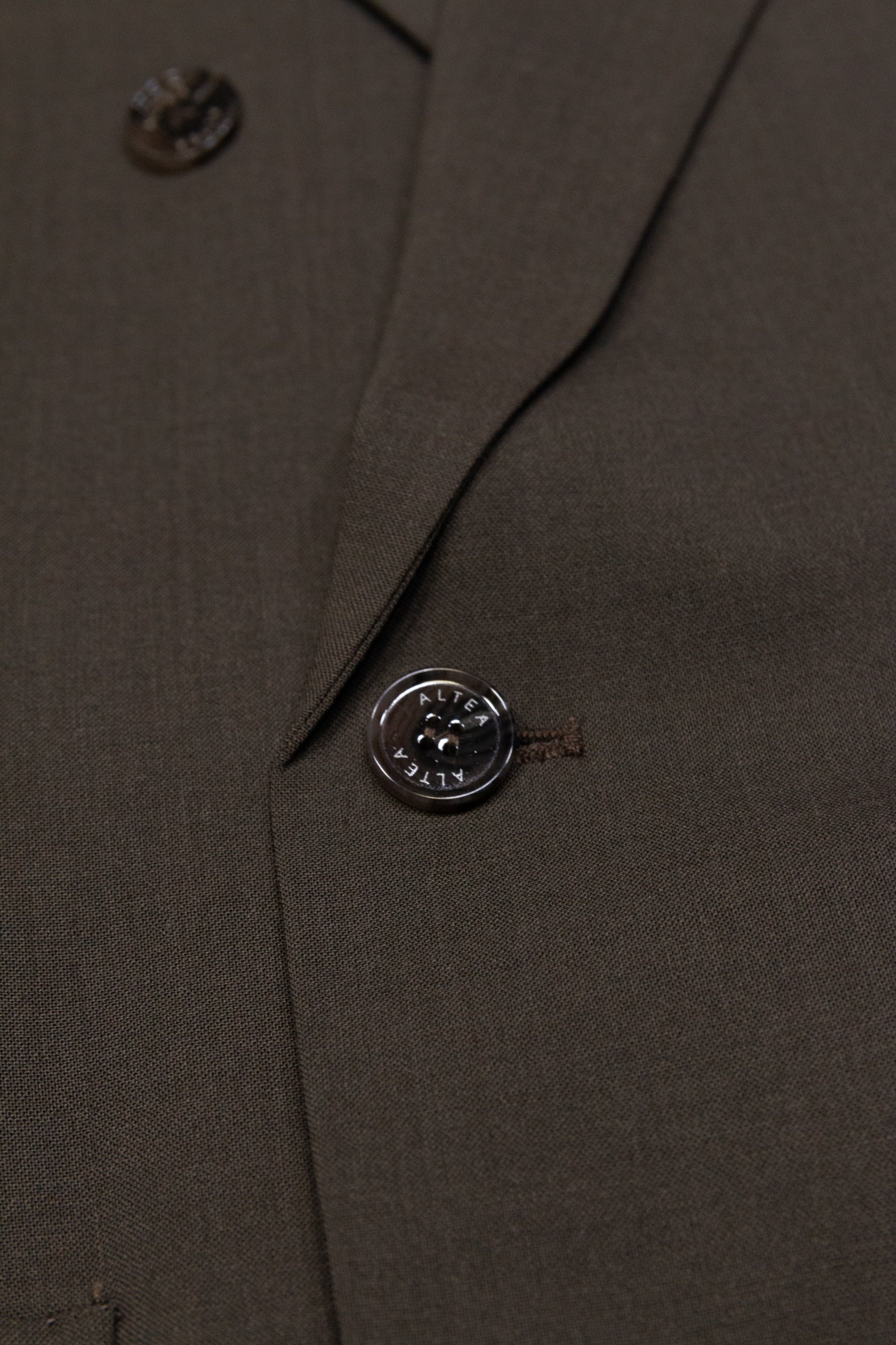 Giacca Carlo Doppiopetto Lana Tecnica - Army