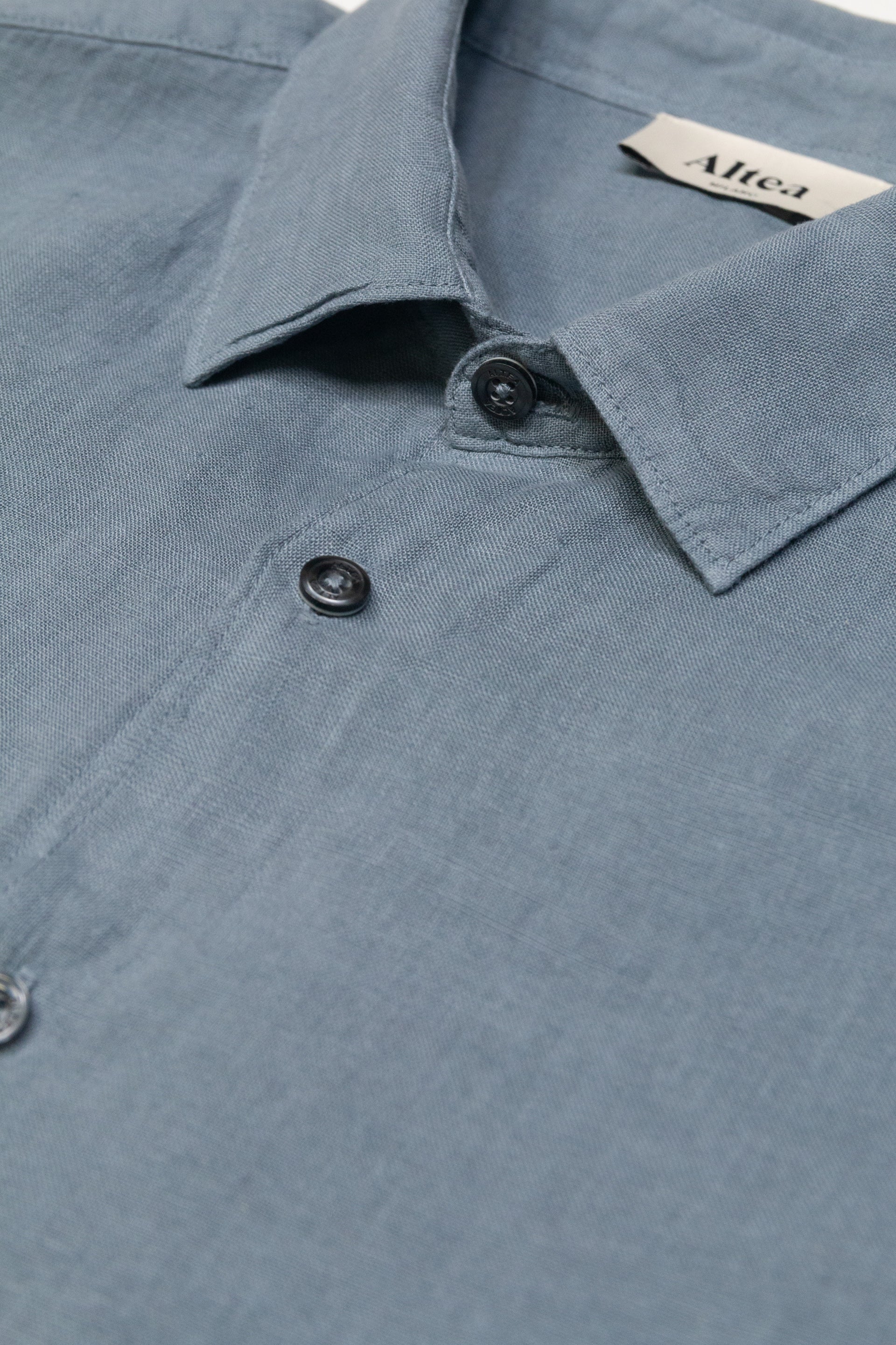 Camicia Bond Lino M/ L Tinto Capo - Carta Da Zucchero