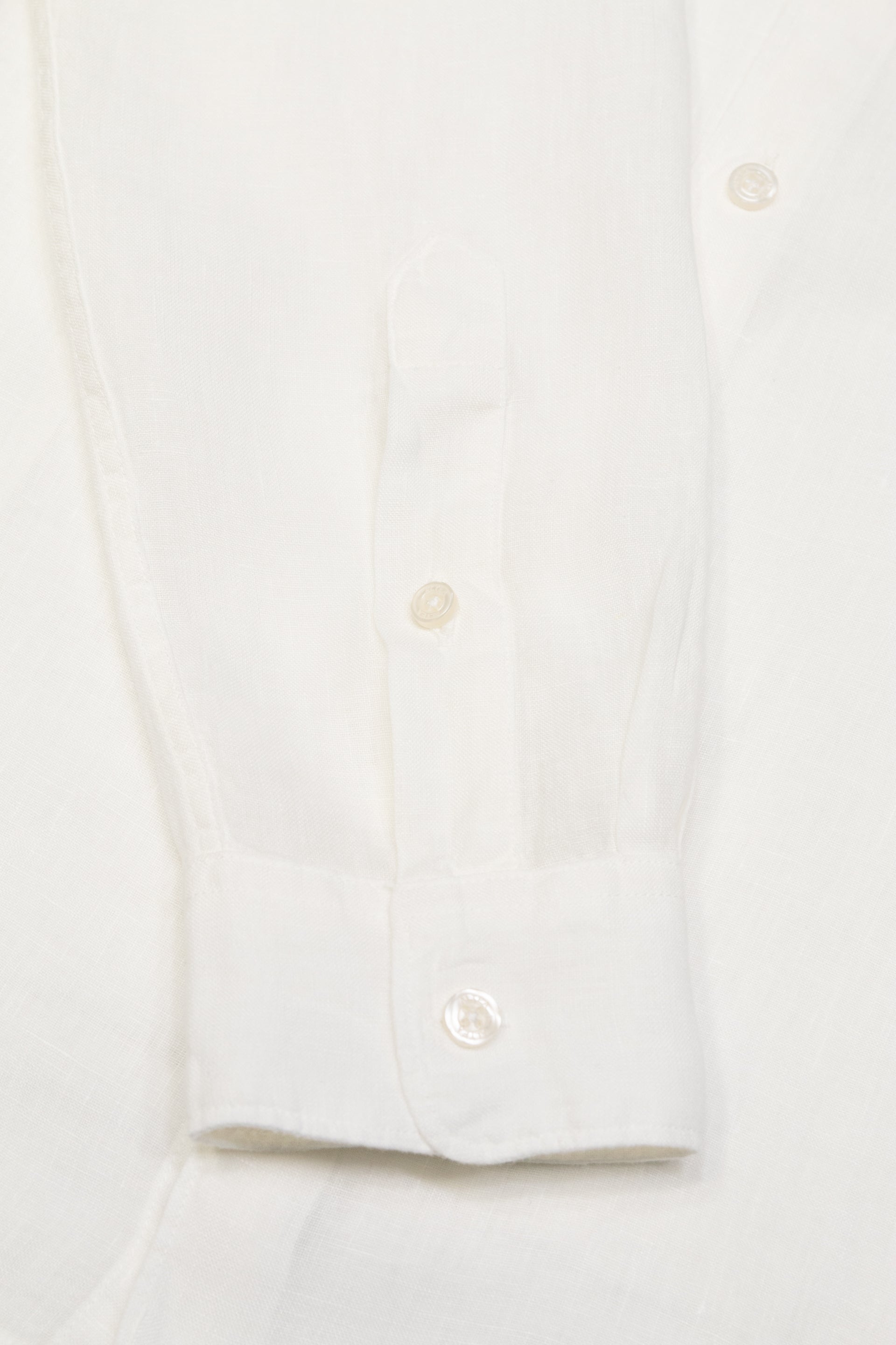 Camicia Bond Lino M/ L Tinto Capo - Panna Scuro