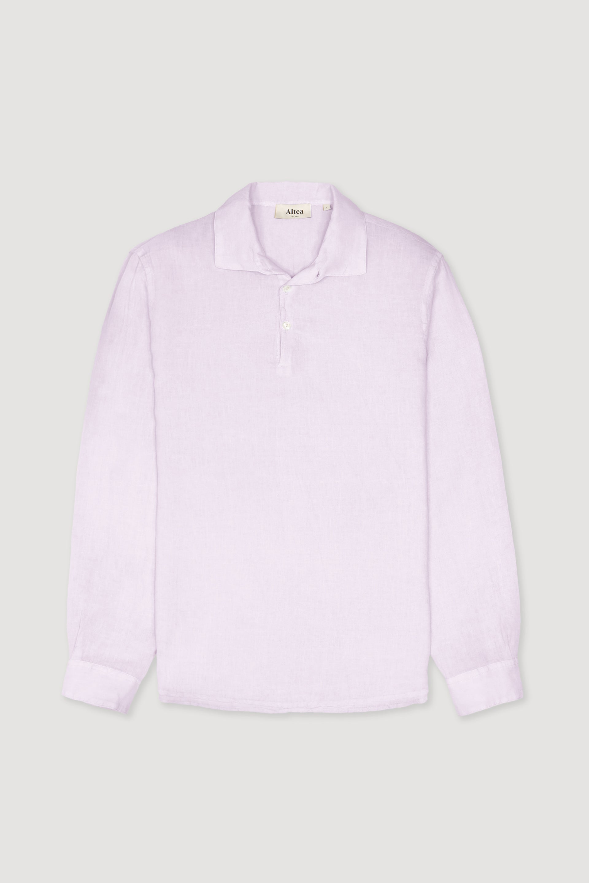 Camicia Polo Bahia M/ L Tinto Capo - Glicine