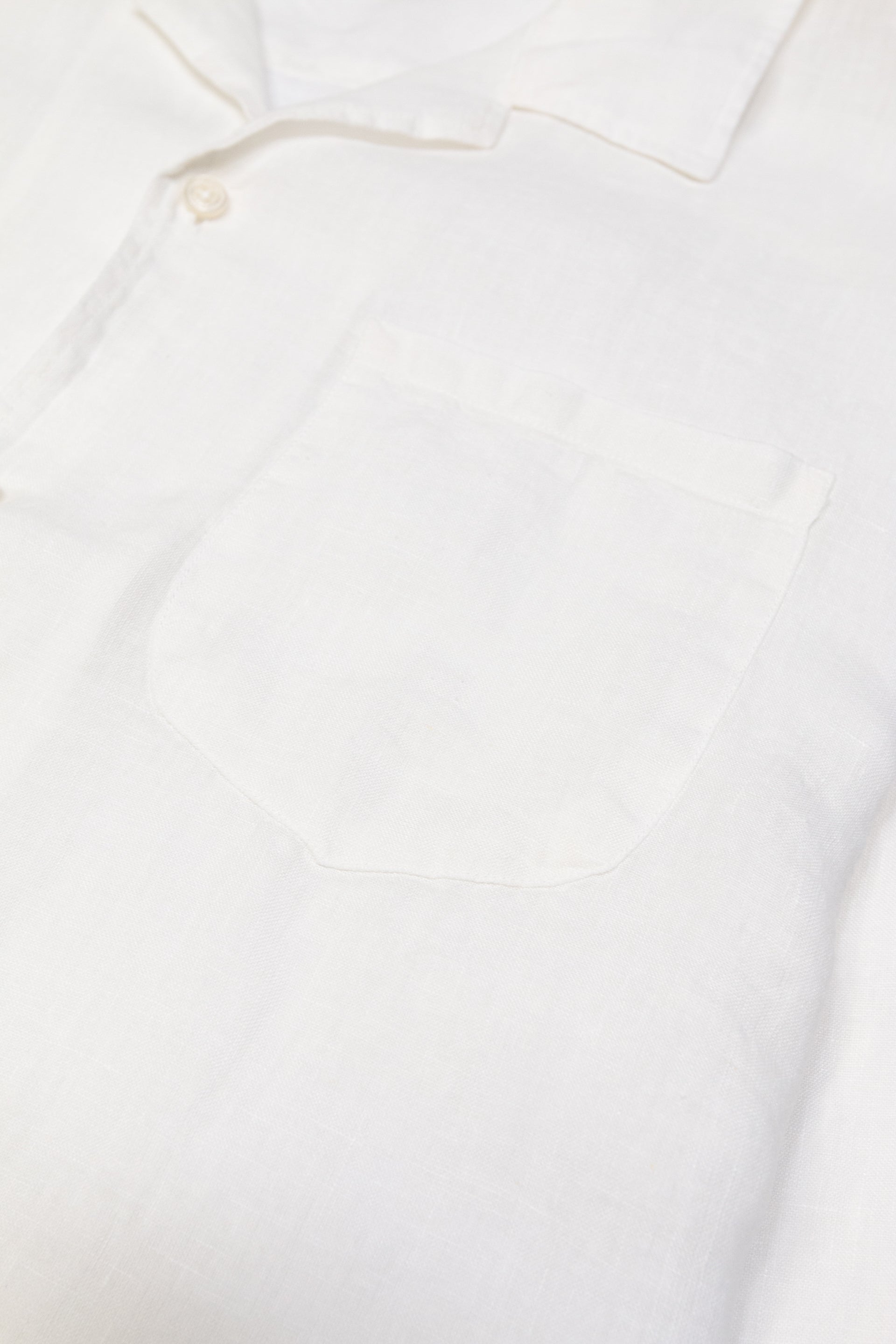 Camicia Eliot Lino M/ L Tinto Capo - Bianco