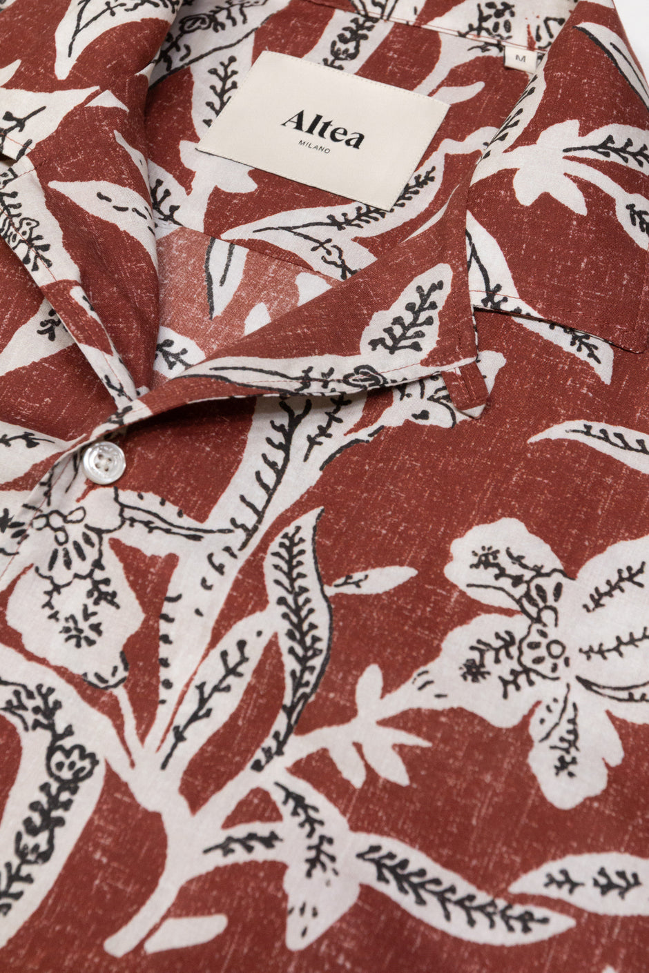 Camicia Bart Stampata M/ C - Cotto