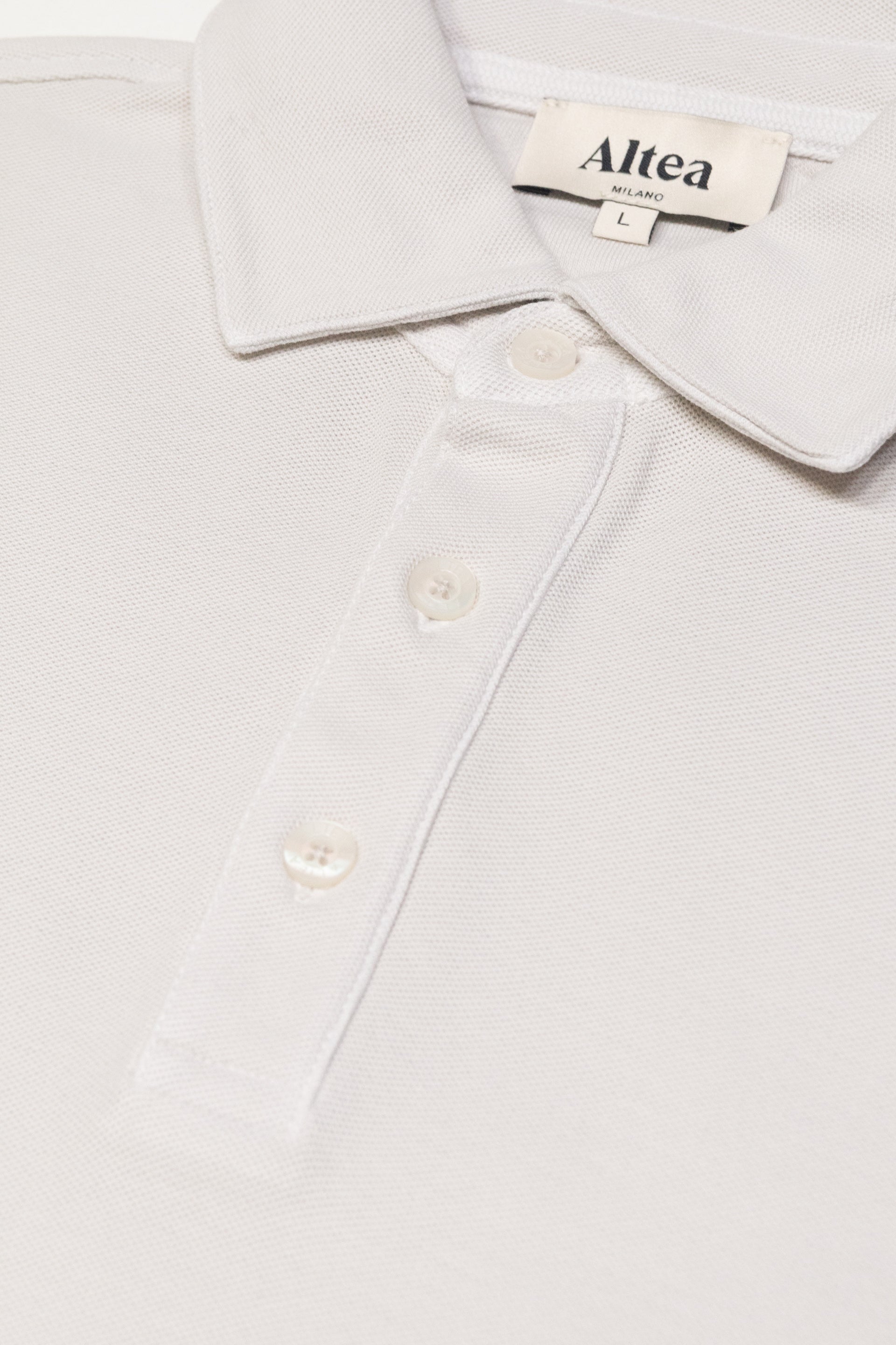 Polo Greg Piquet Tinto Capo - Perla