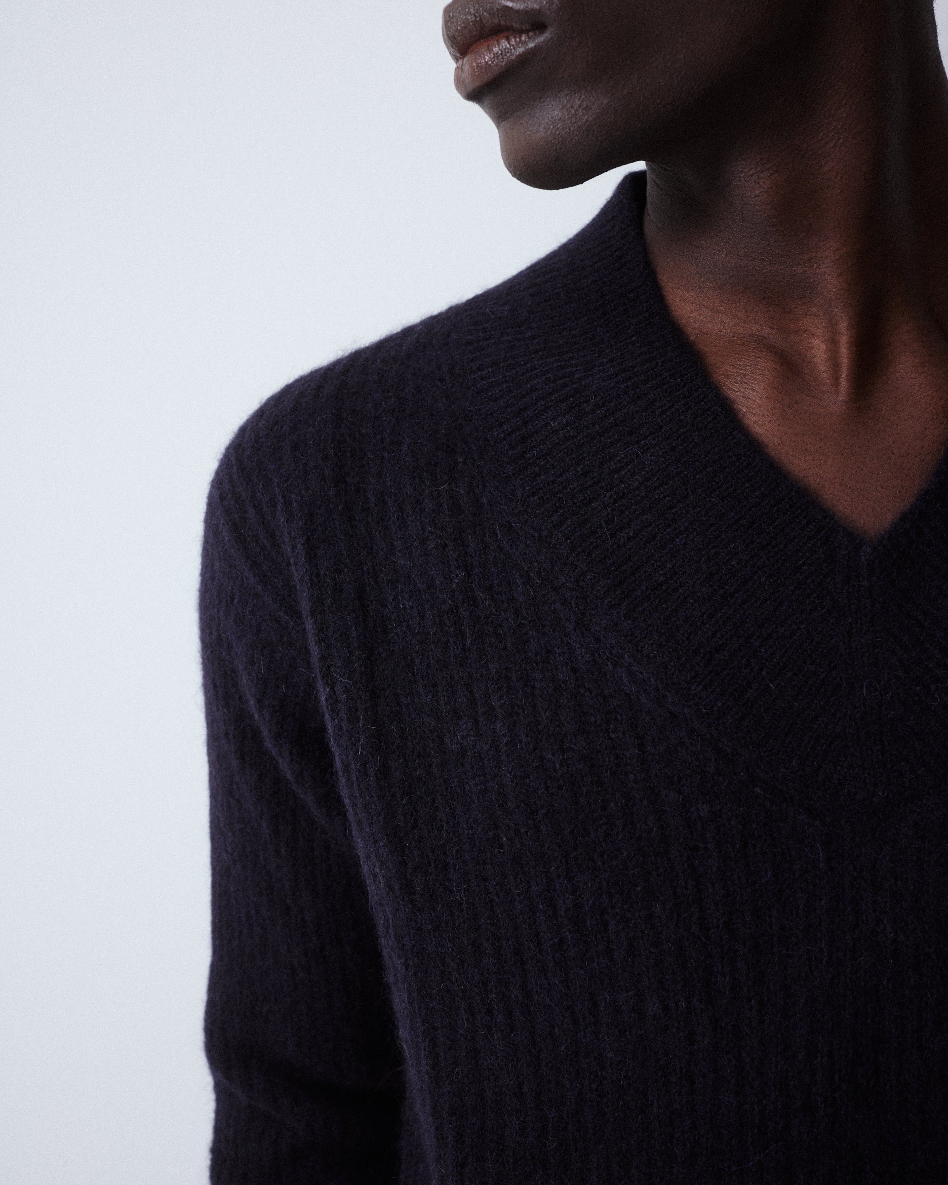 Maglia Inglese Scollo V M/ L - NAVY