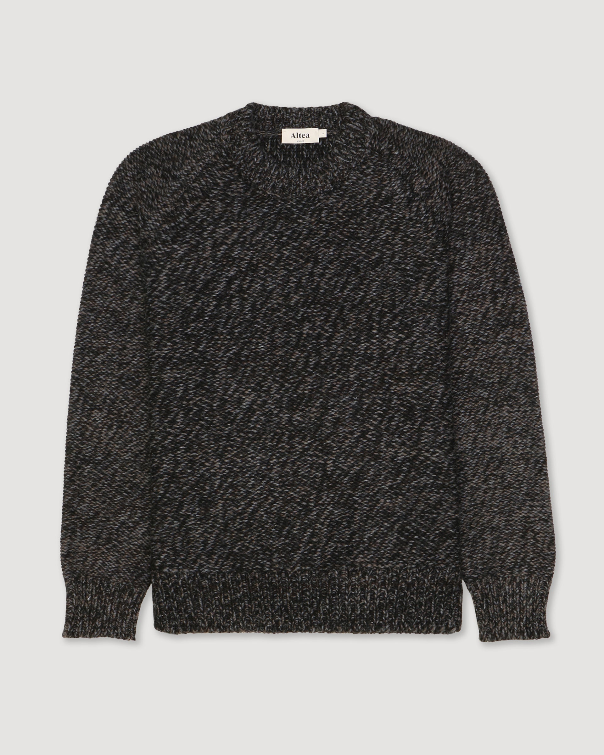 Maglia Girocollo Rasato Rovescio M/ L - MORO