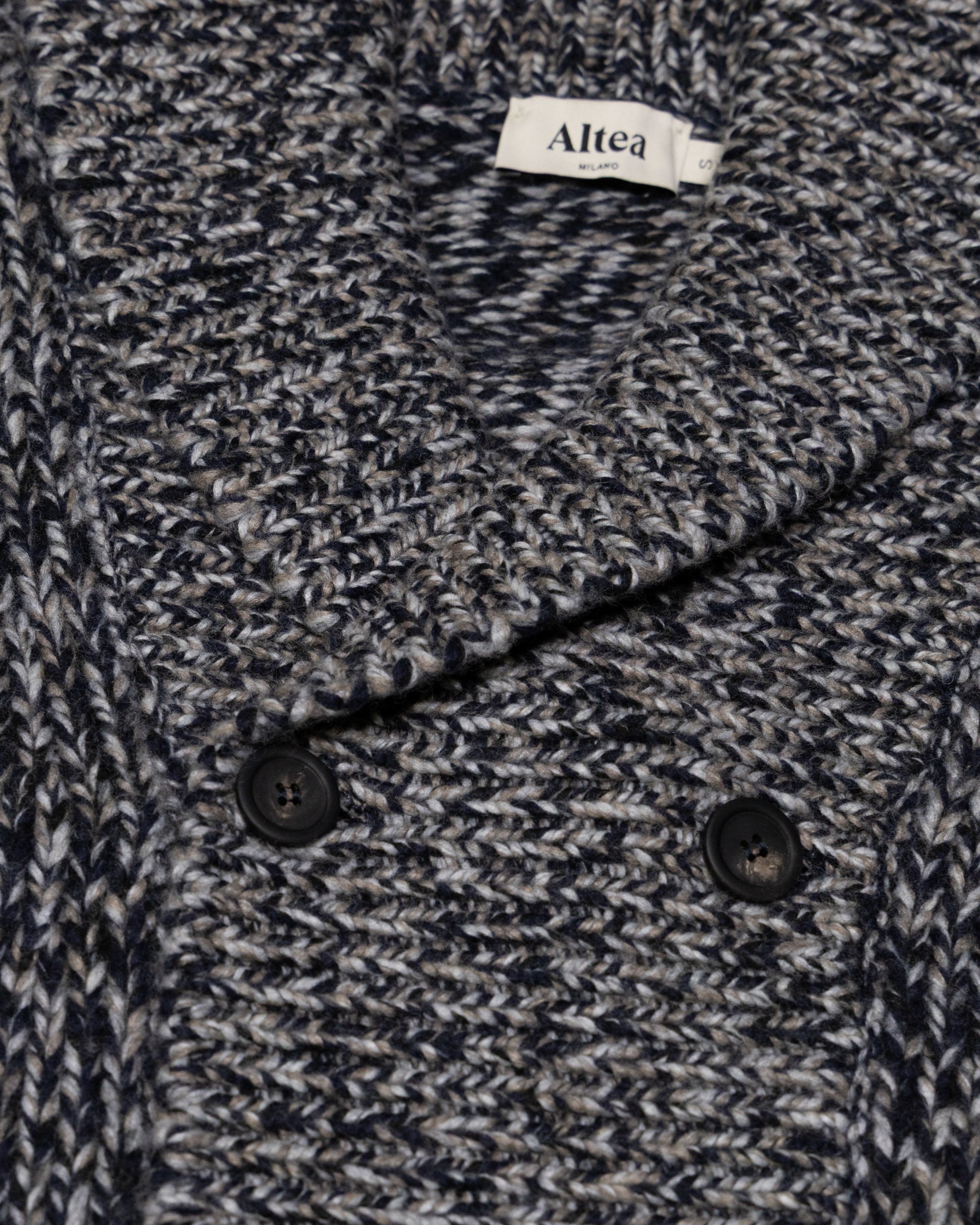 Cardigan Maglia Rasato M/ L - TORTORA