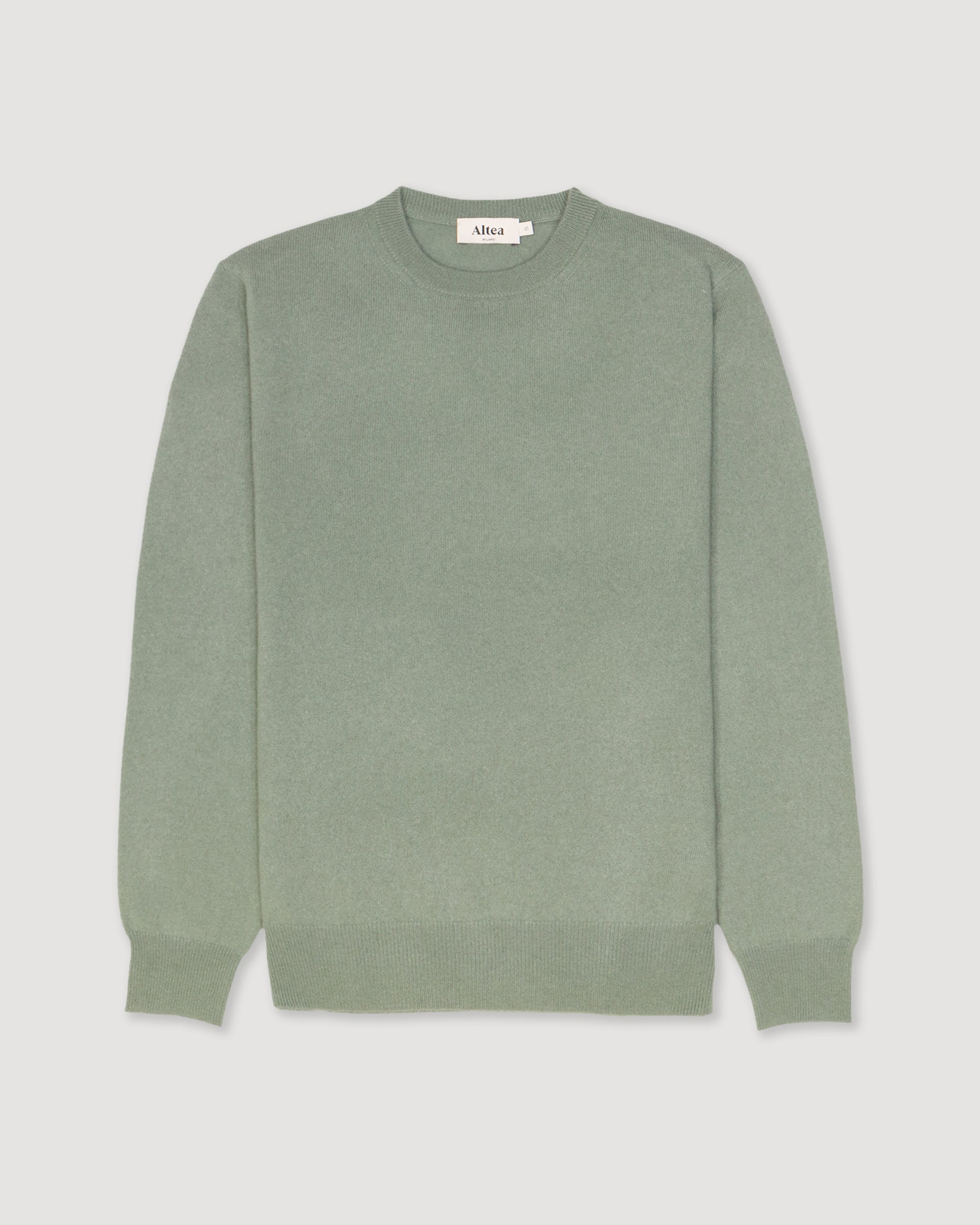 Maglia Girocollo Rasata Cashmere M/ L - SALVIA