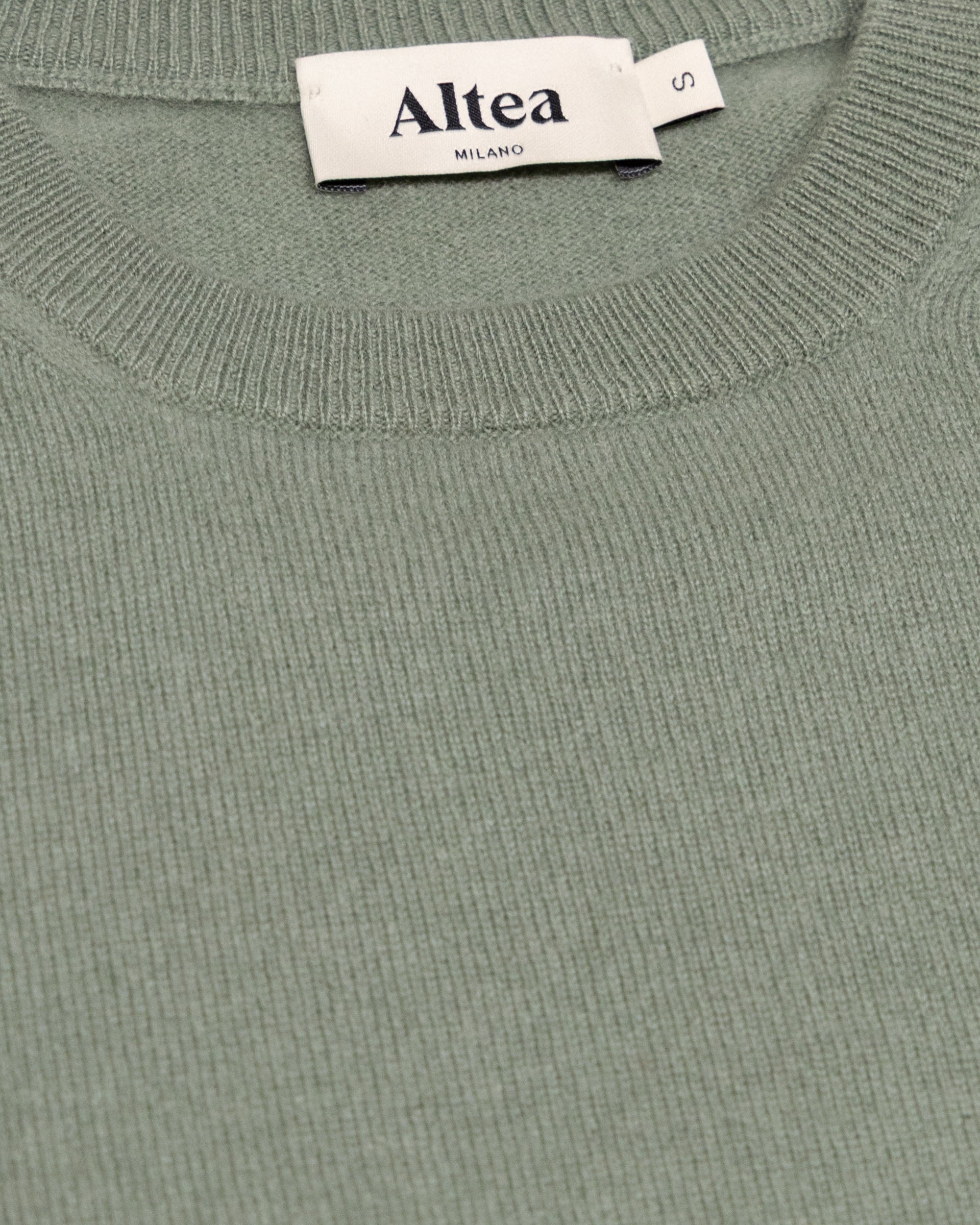 Maglia Girocollo Rasata Cashmere M/ L - SALVIA