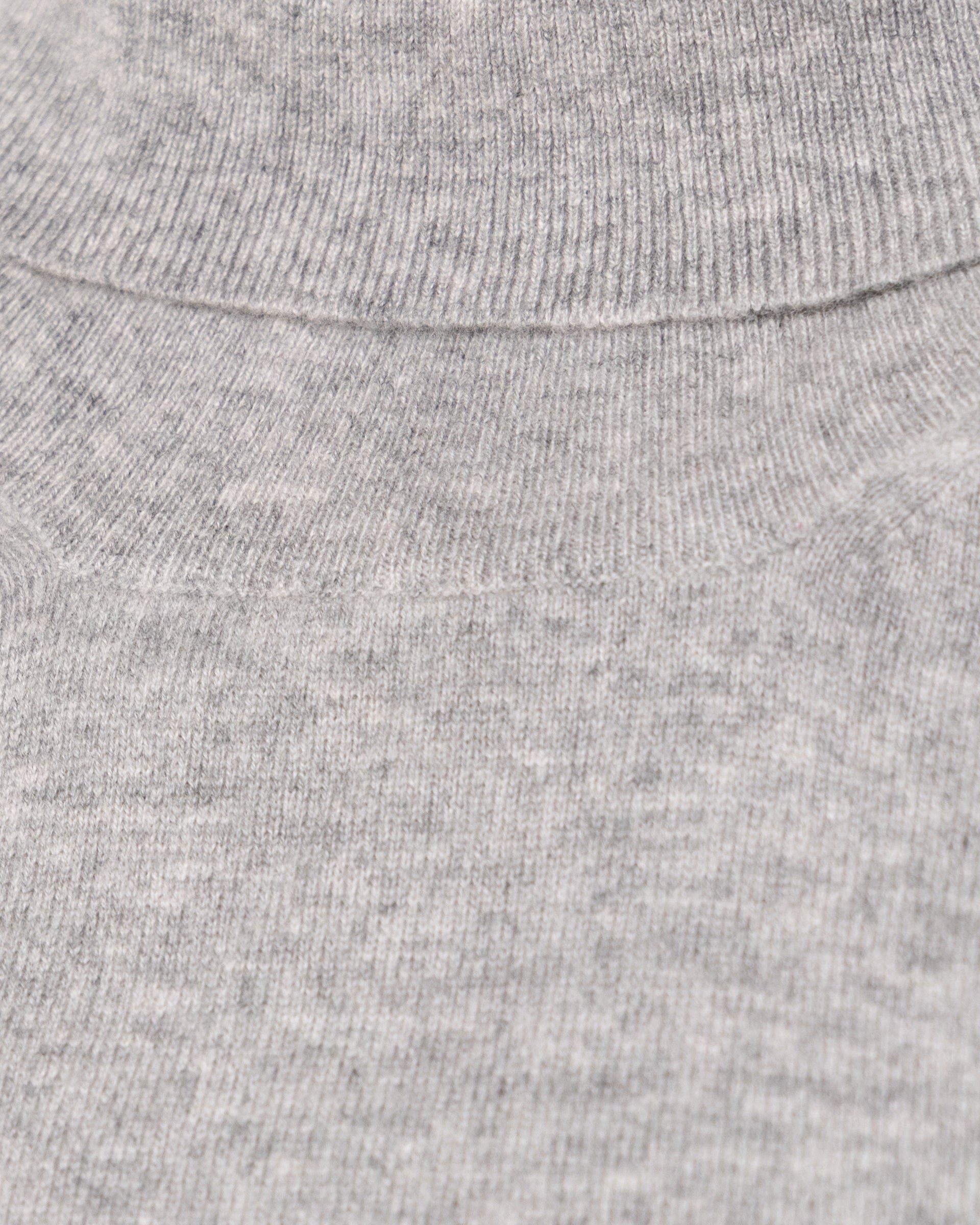 Maglia Dolcevita Rasata Cashmere M/ L - GRIGIO CHIARO
