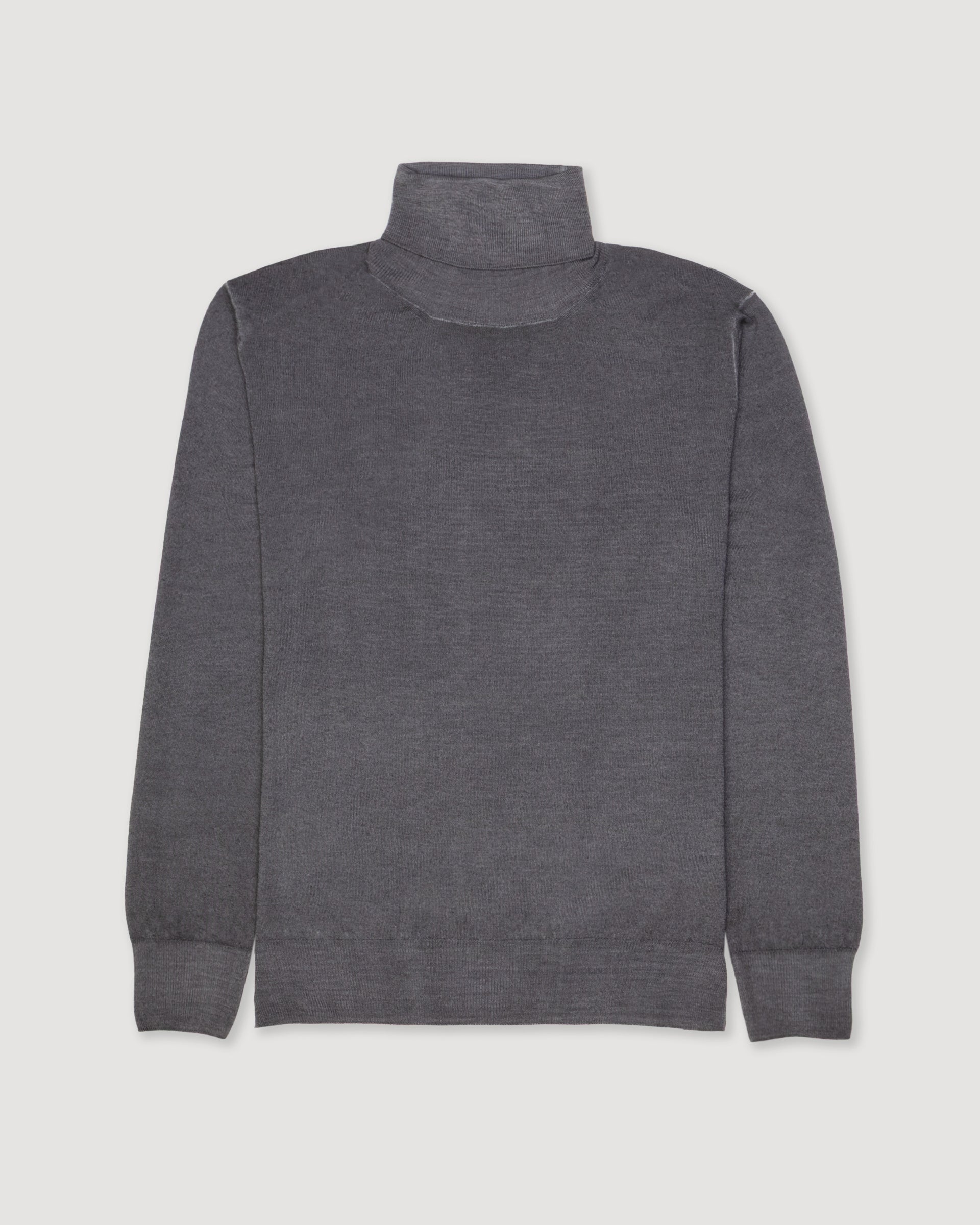 Magl. Dolcevita Merino Rasata M/l T. Ca. - ANTRACITE.