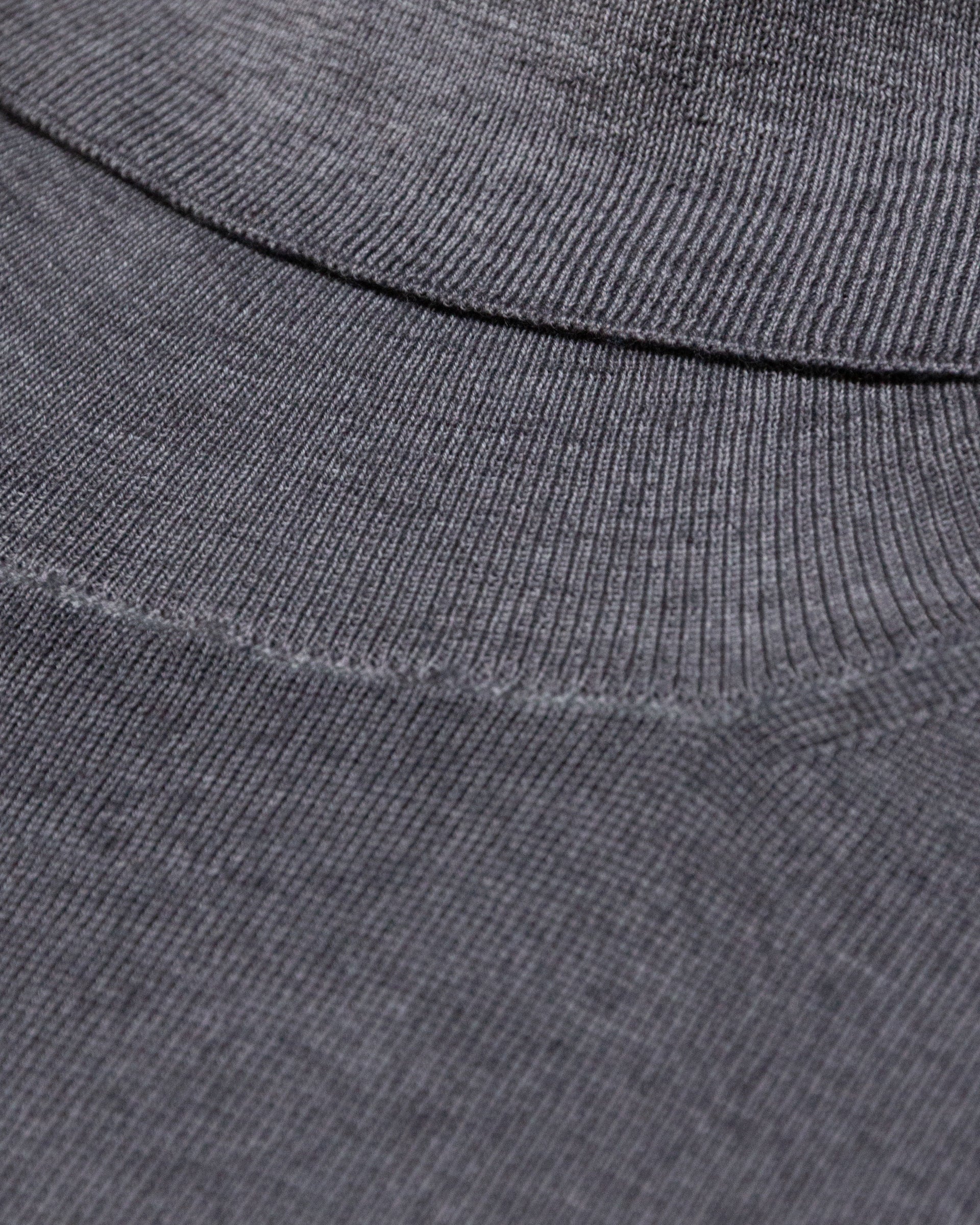 Magl. Dolcevita Merino Rasata M/l T. Ca. - ANTRACITE.