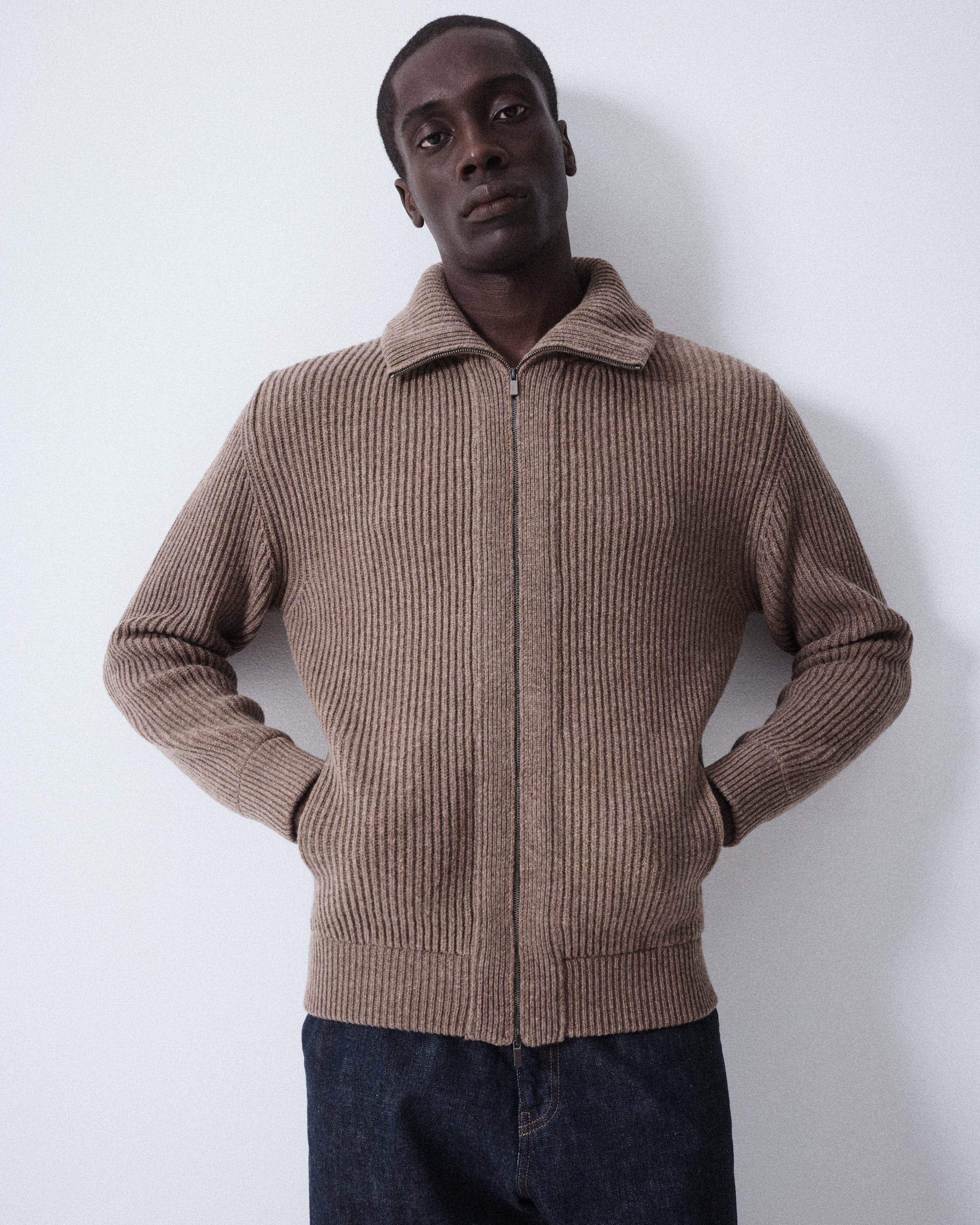 Giubbino Maglia Costa Ingl. Zip M/ L - TORTORA