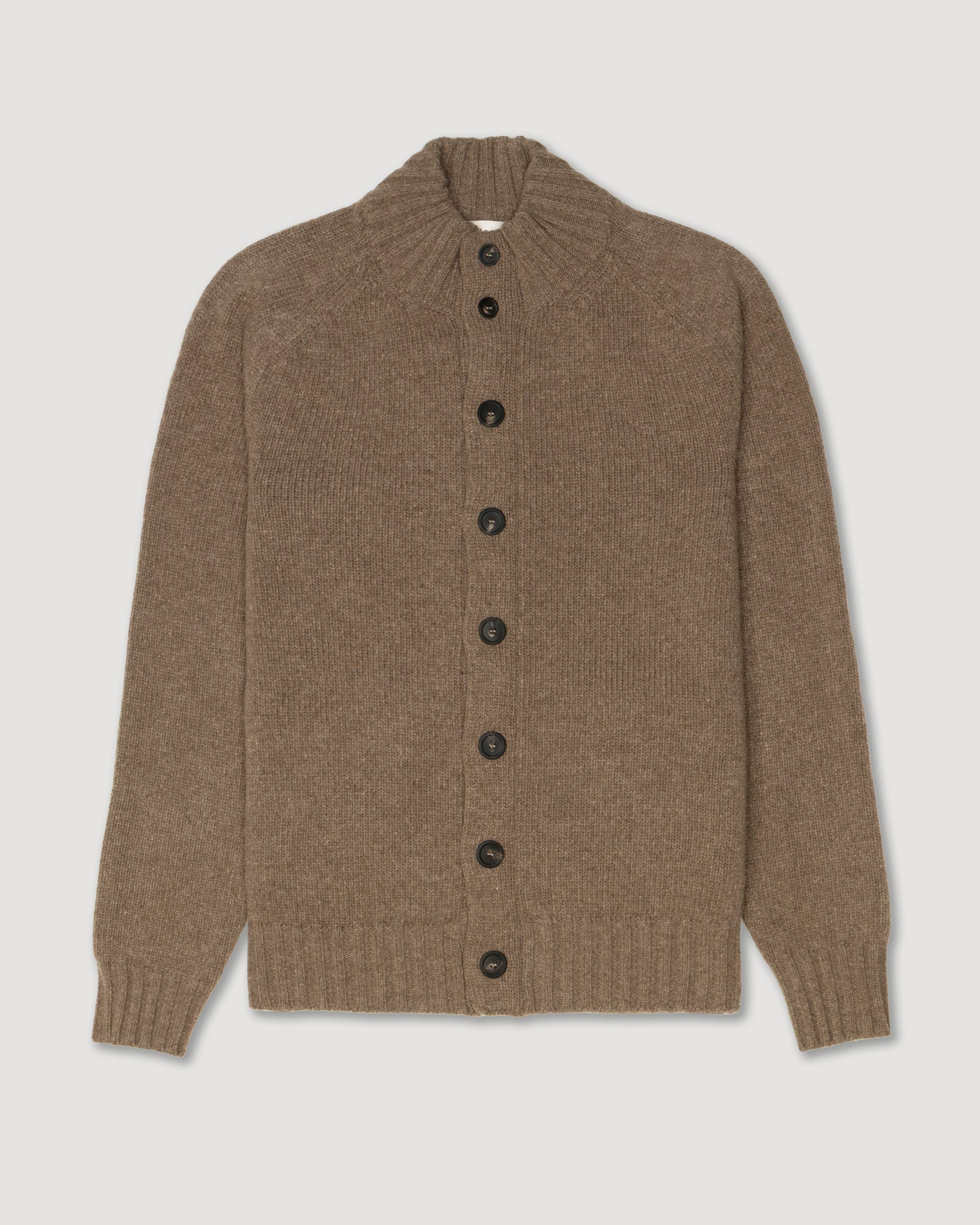 Giubbino Maglia Rasata Con Bottoni M/ L - TORTORA