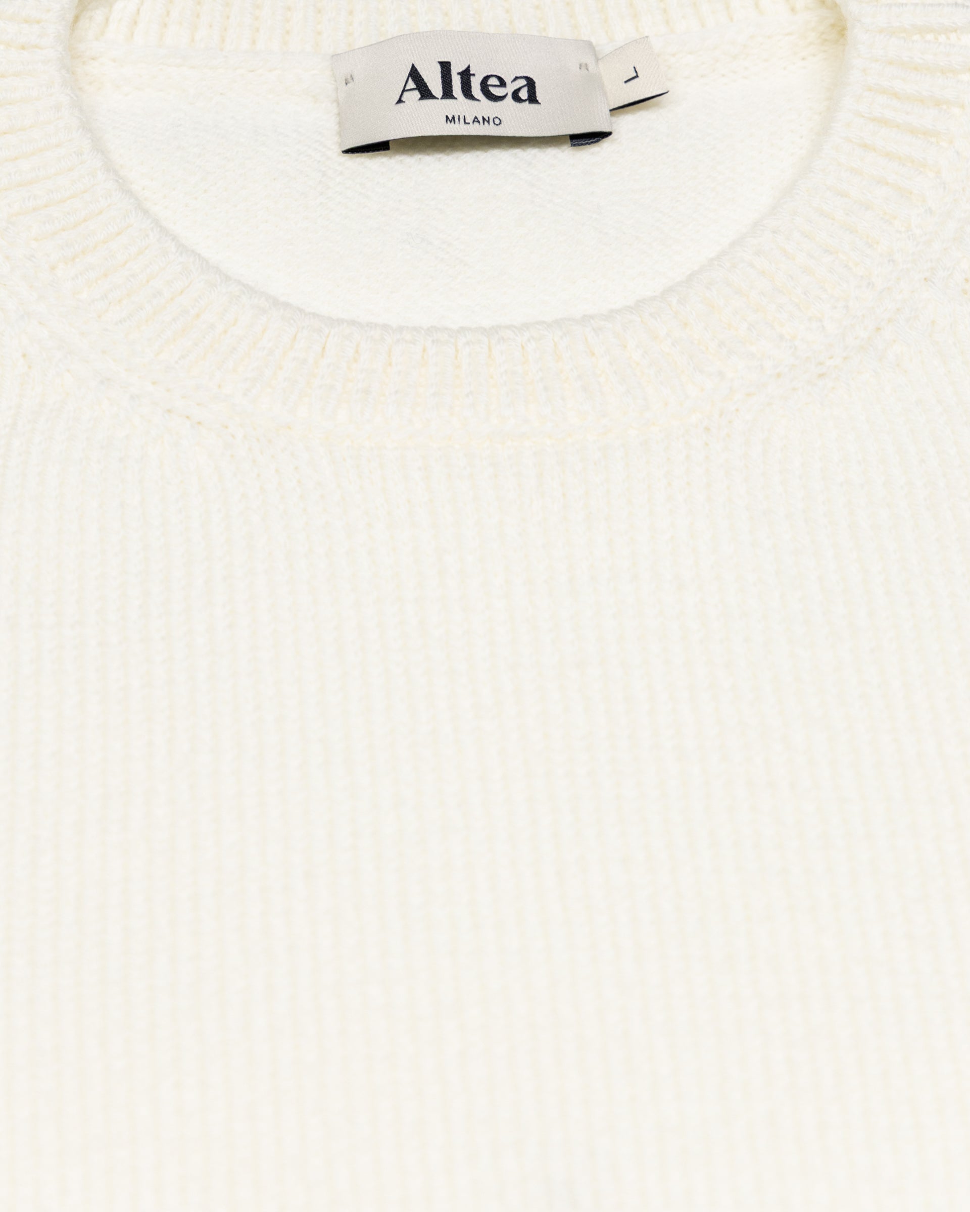 Gilet Maglia Rasato - PANNA