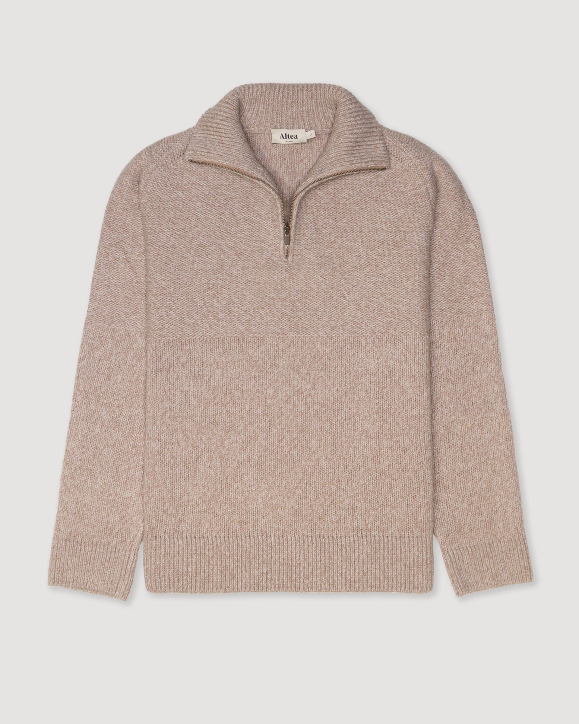 Maglia Camionair Zip M/ L - BEIGE