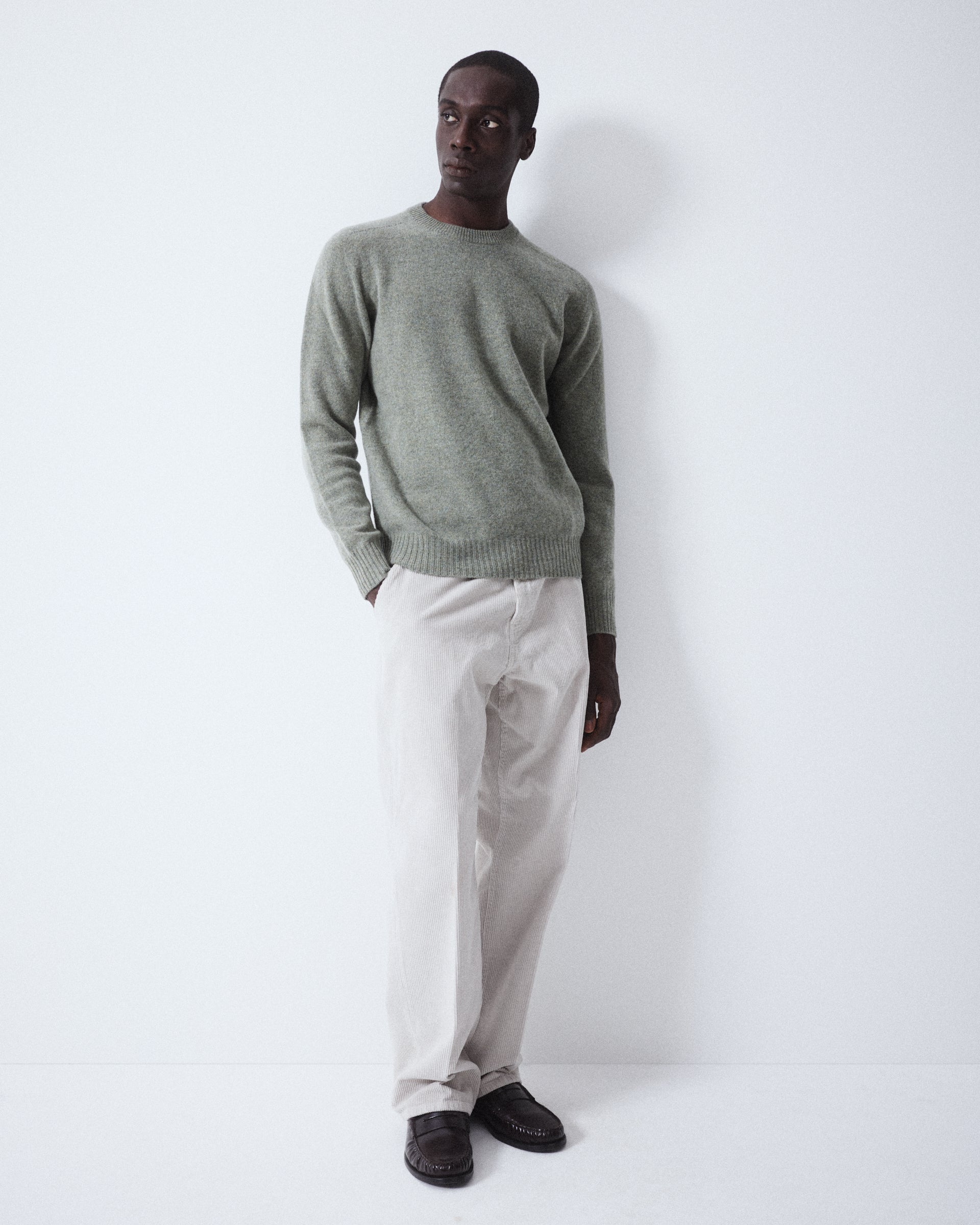 Maglia Girocollo Rasata M/ L - SALVIA