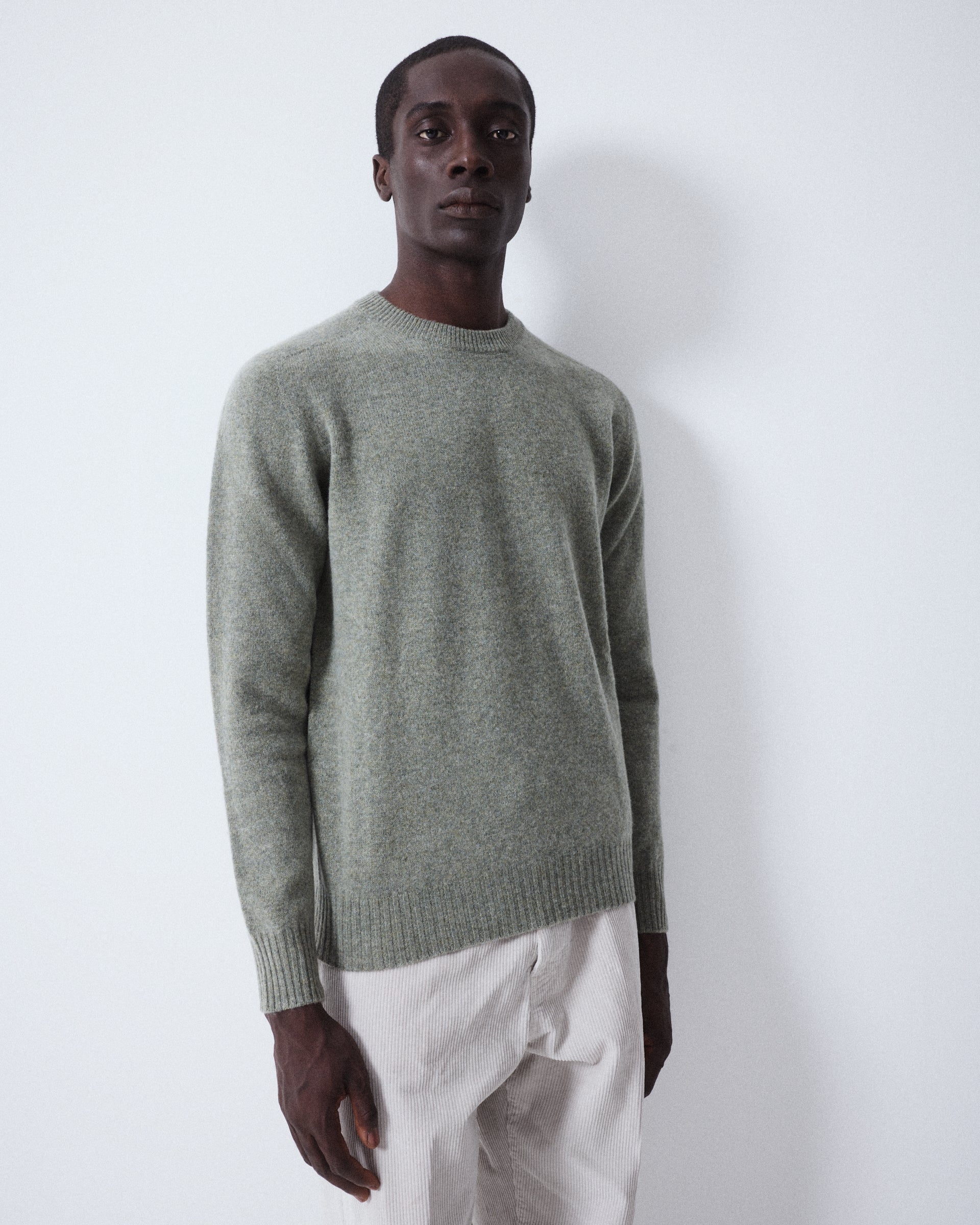 Maglia Girocollo Rasata M/ L - SALVIA