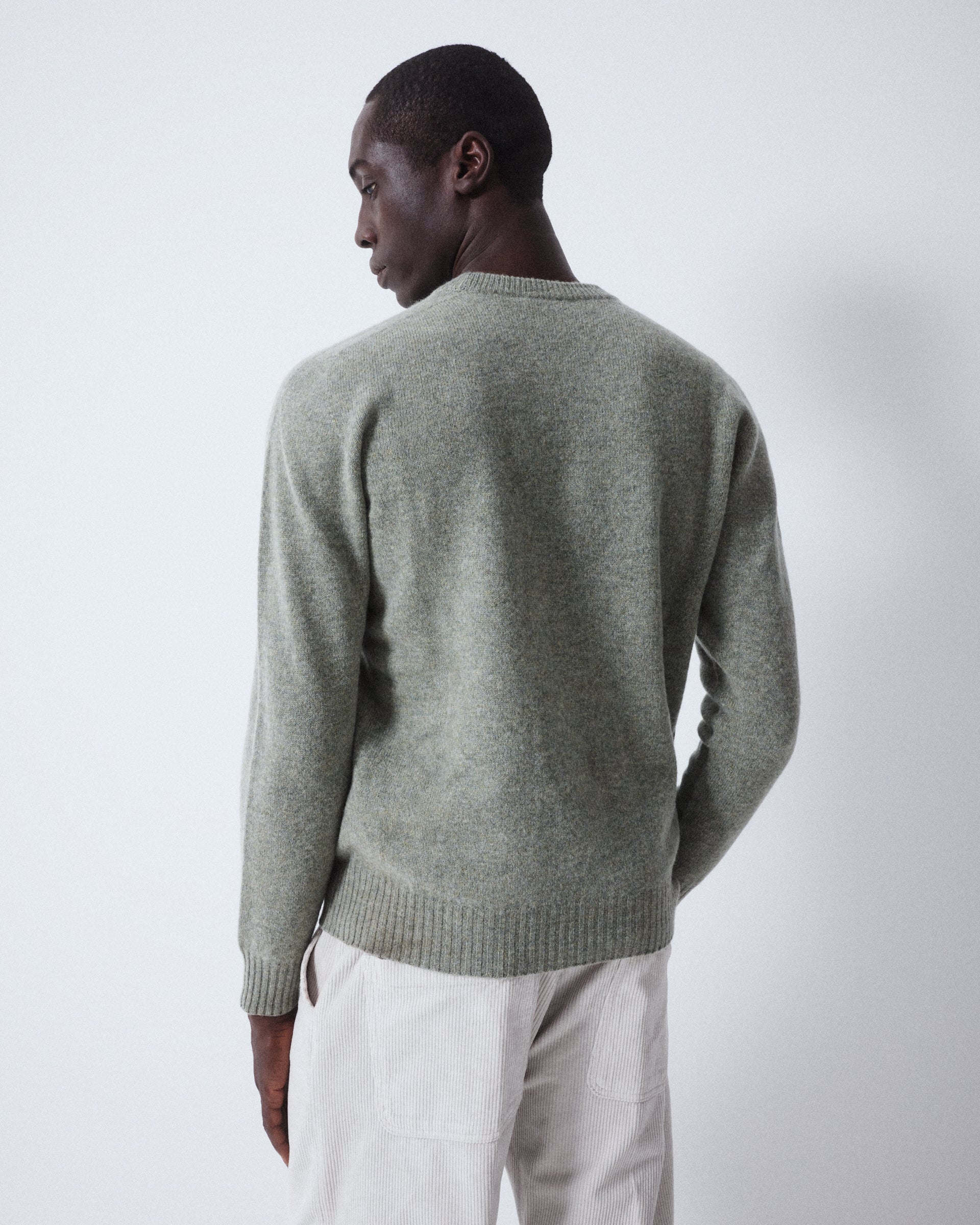 Maglia Girocollo Rasata M/ L - SALVIA