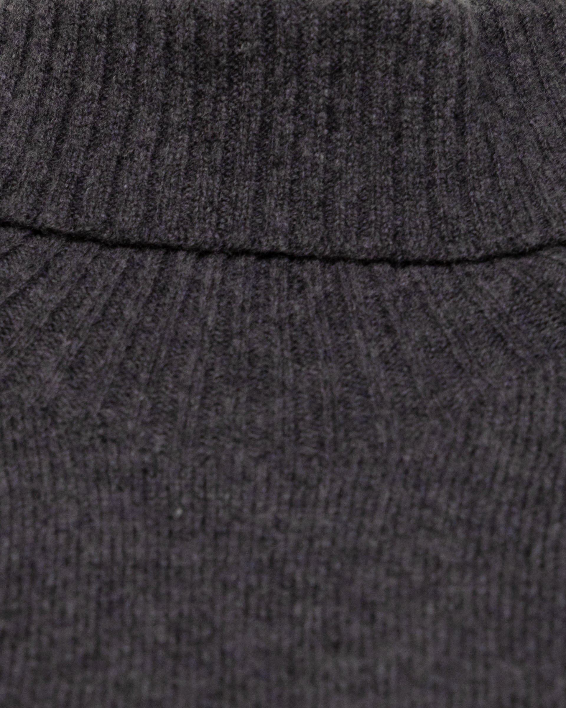 Maglia Dolcevita Rasata M/ L - GRIGIO SCURO