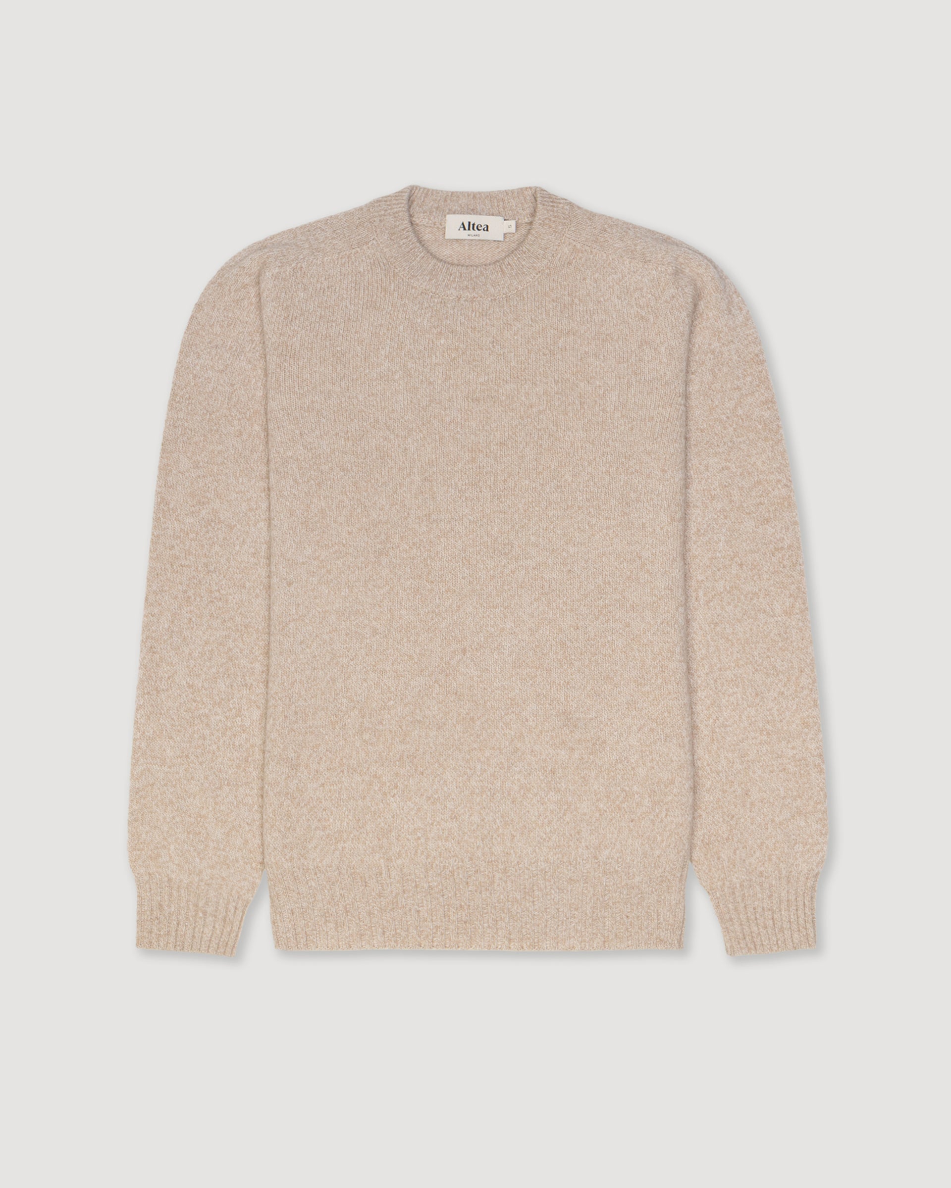 Maglia Girocollo Rasata Misto Ws M/ L - BEIGE