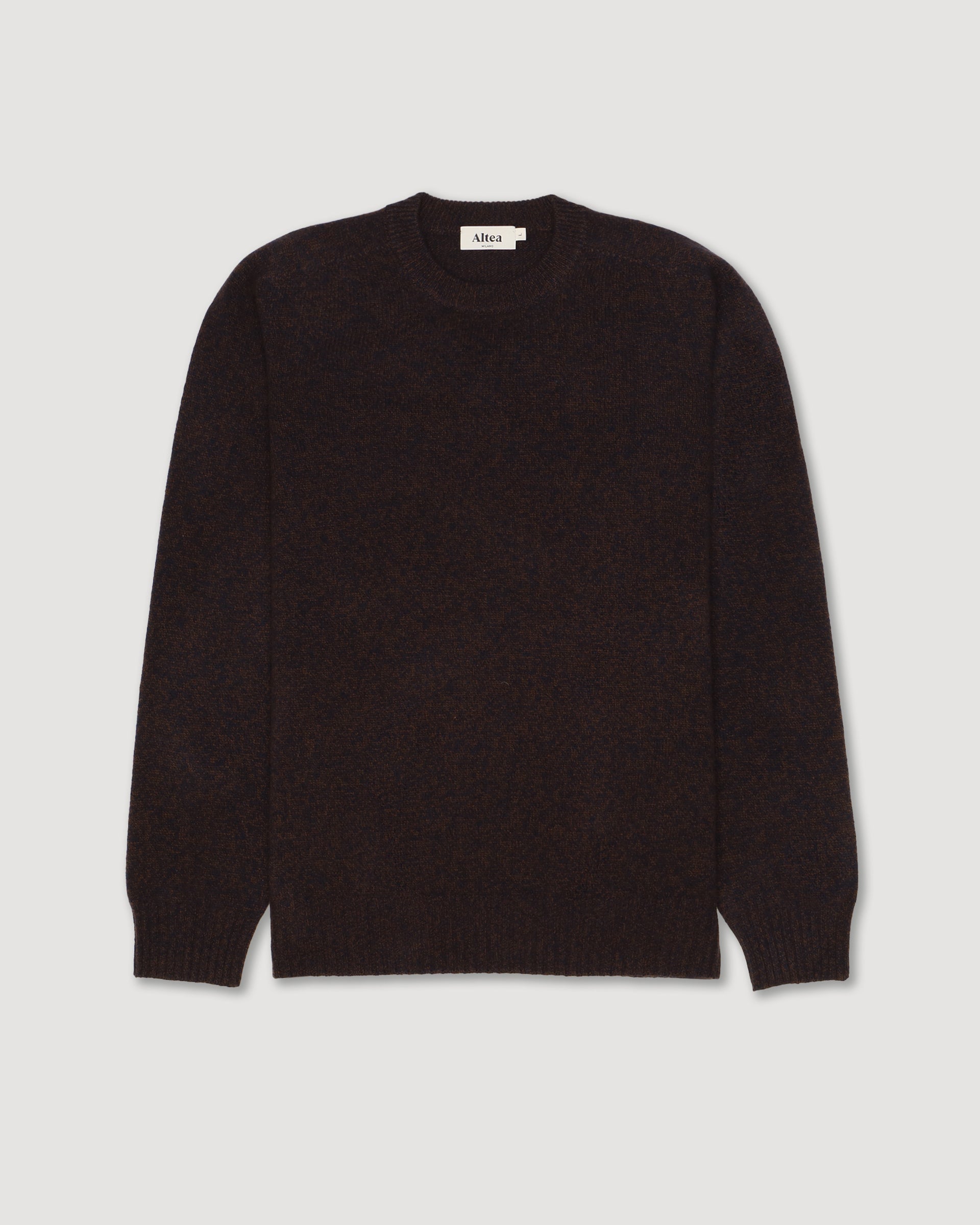 Maglia Girocollo Rasata Misto Ws M/ L - MARRONE