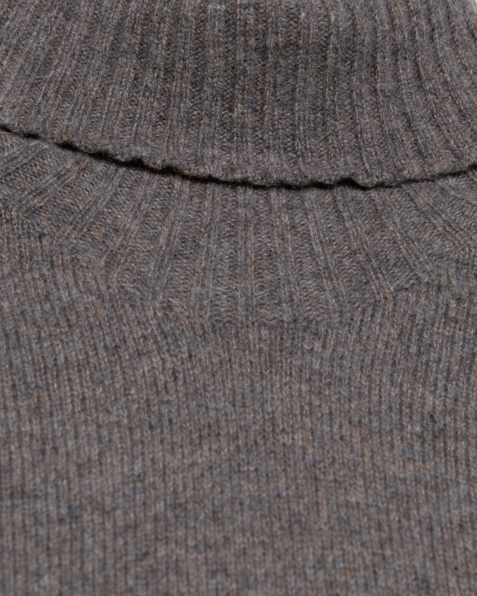 Maglia Dolcevita Rasata Misto Ws M/ L - MASTICE