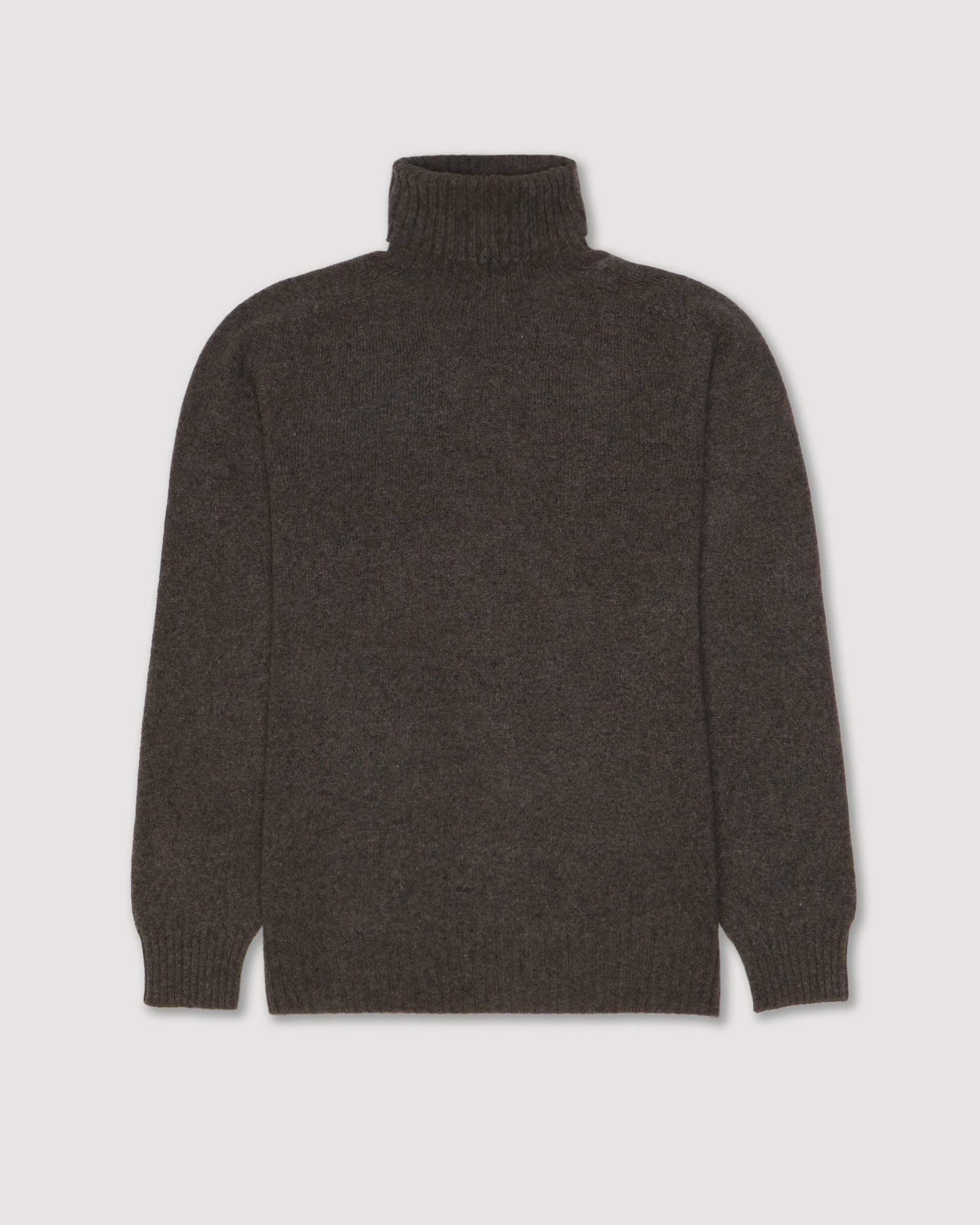 Maglia Dolcevita Rasata Misto Ws M/ L - TORTORA