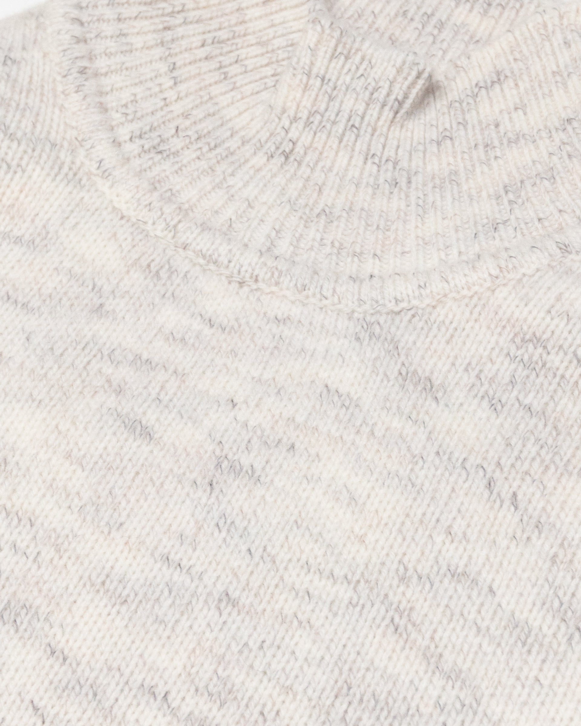 Maglia Collo Alto Rasato M/ L - PANNA