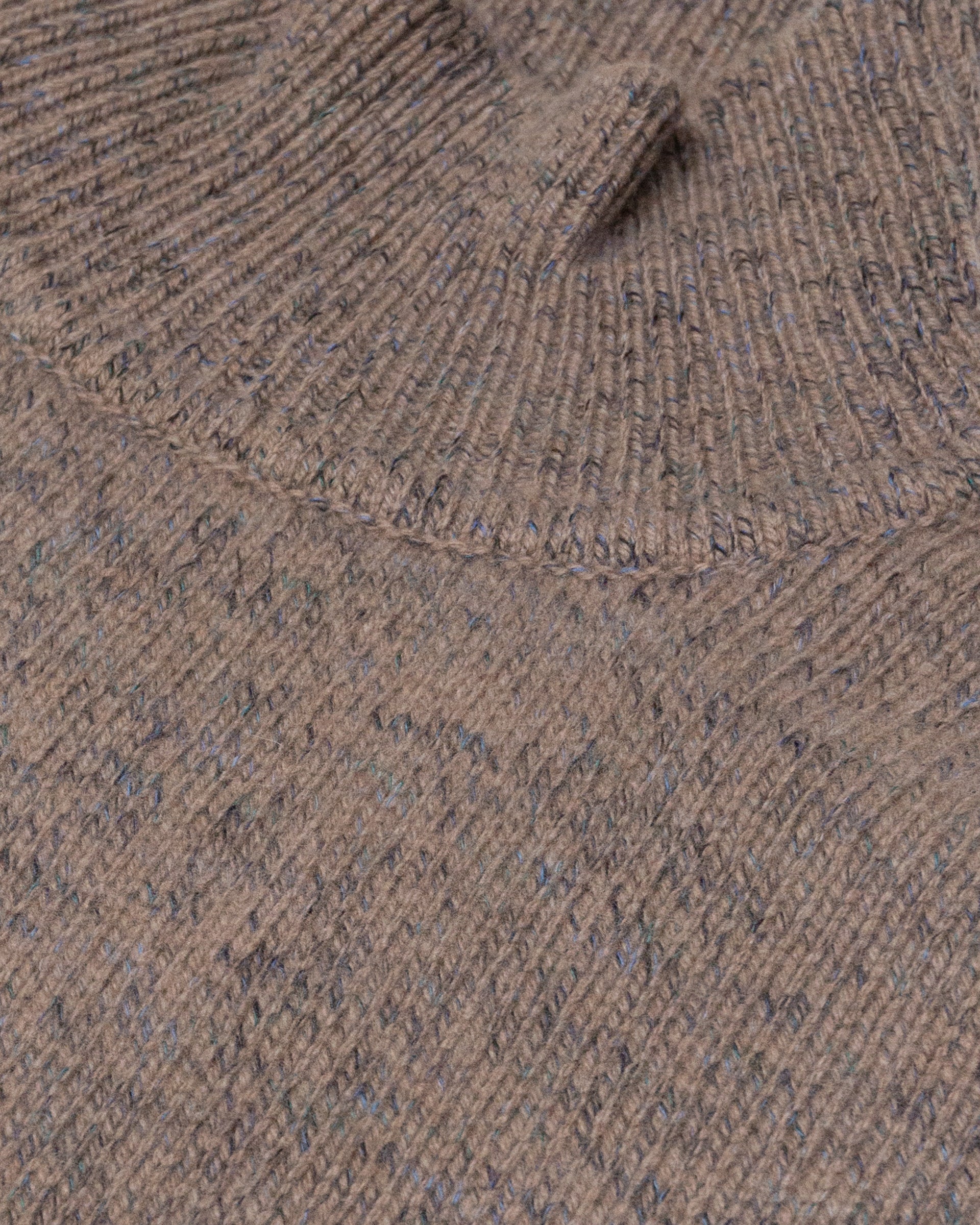 Maglia Collo Alto Rasato M/ L - MASTICE