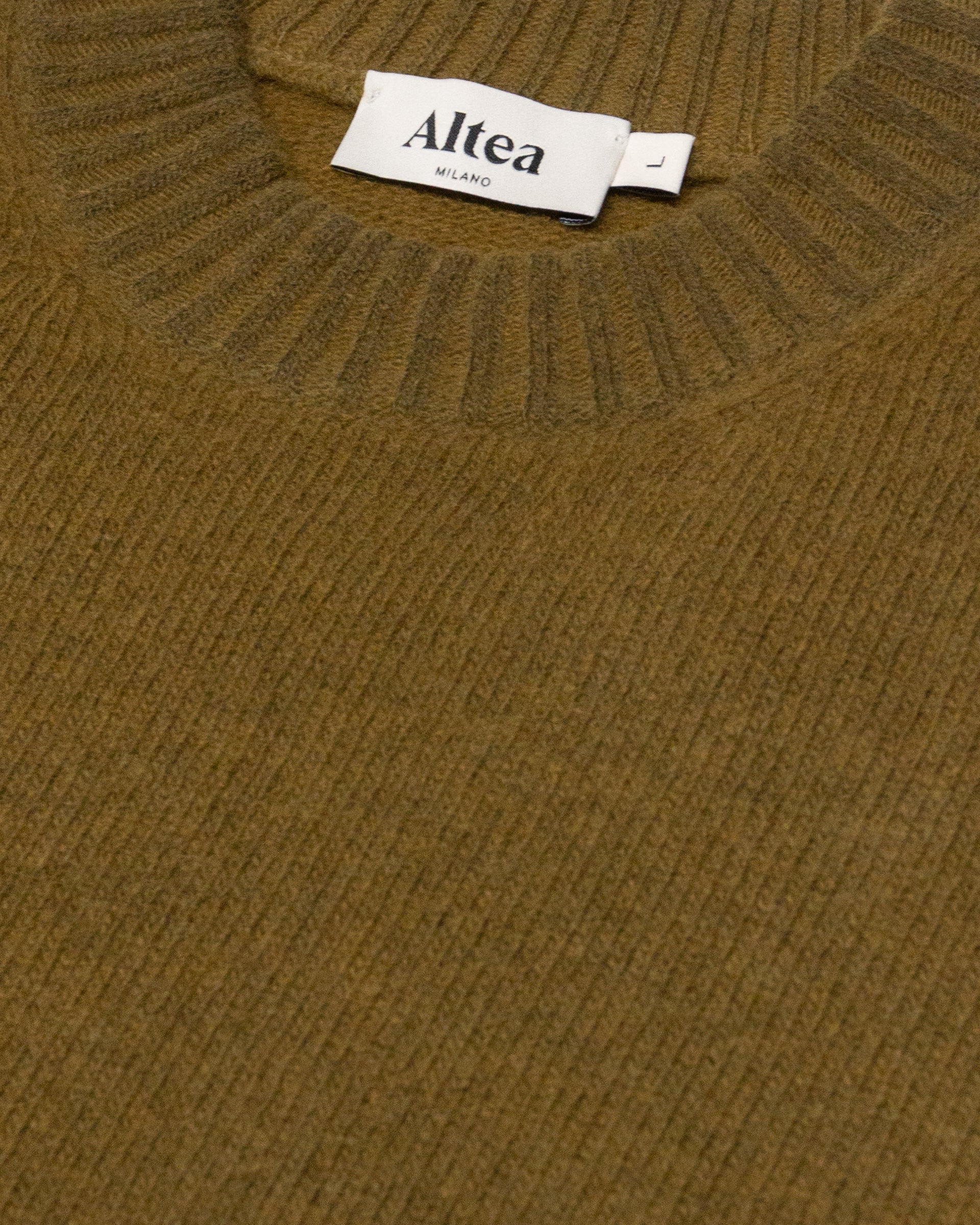 Magl. Girocollo Rasata M/ L Tinto Spec. - ARMY