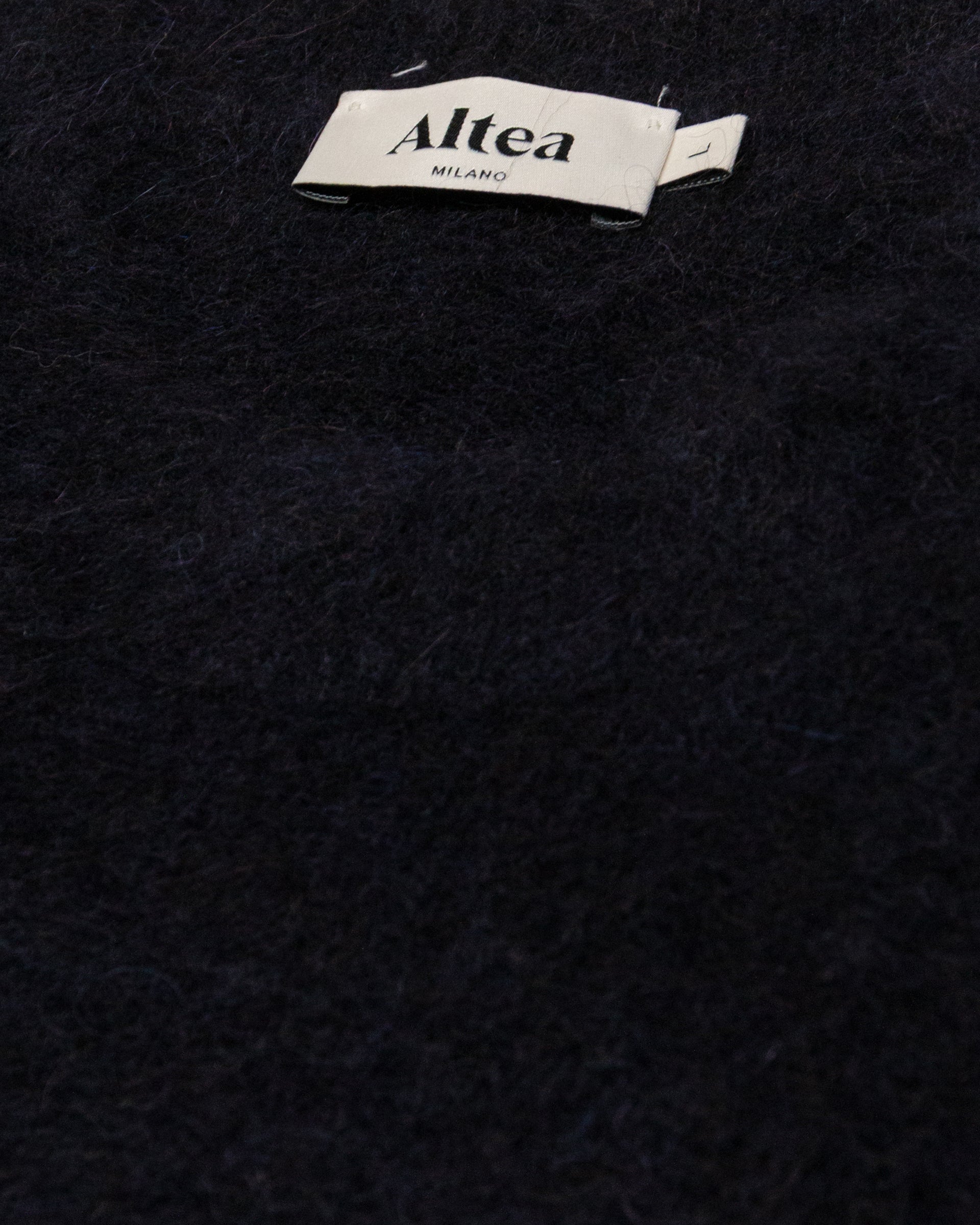 Maglia Girocollo Alpaca M/ C - NAVY