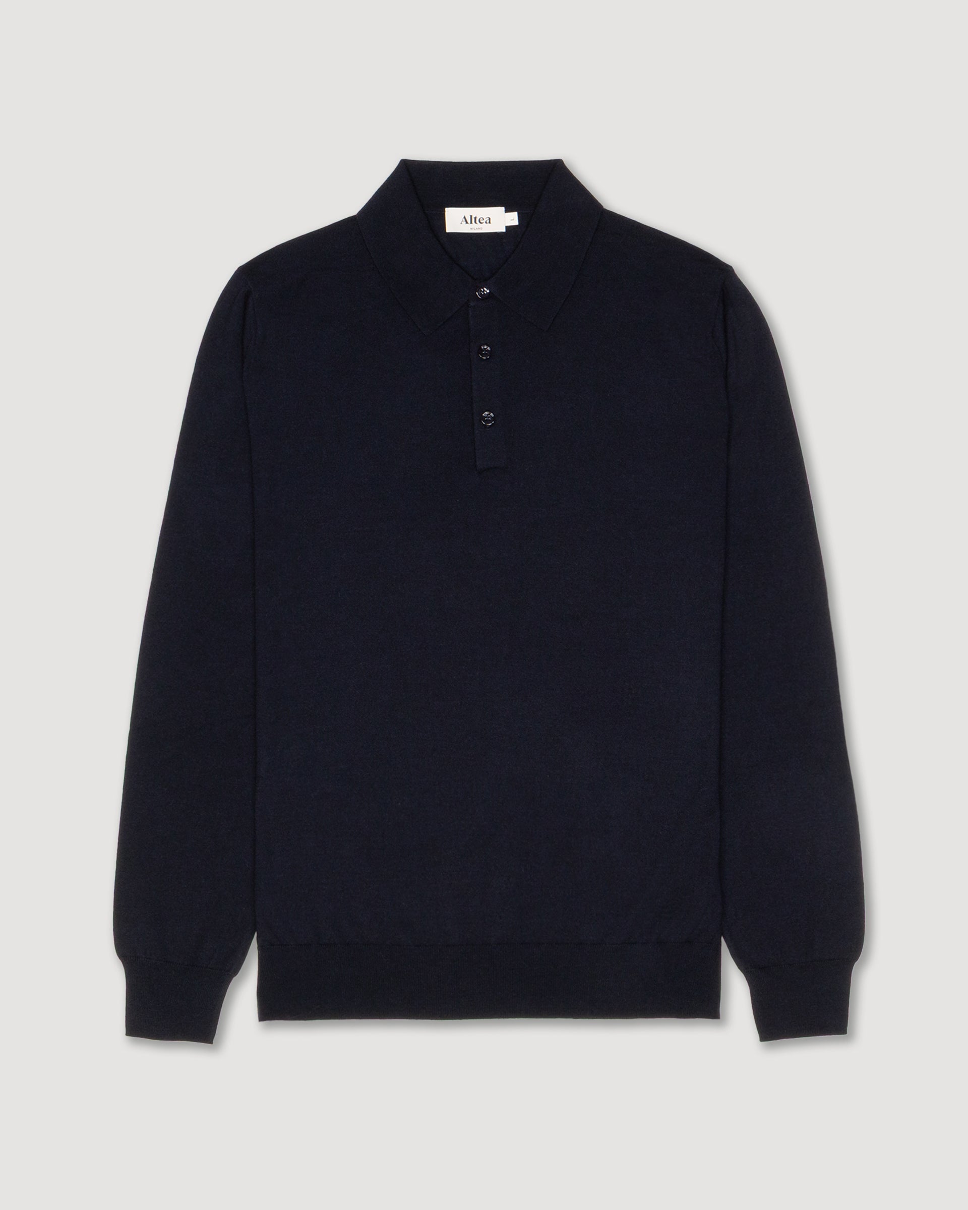 Polo Maglia Lana Cashmere Seta M/ L - NAVY
