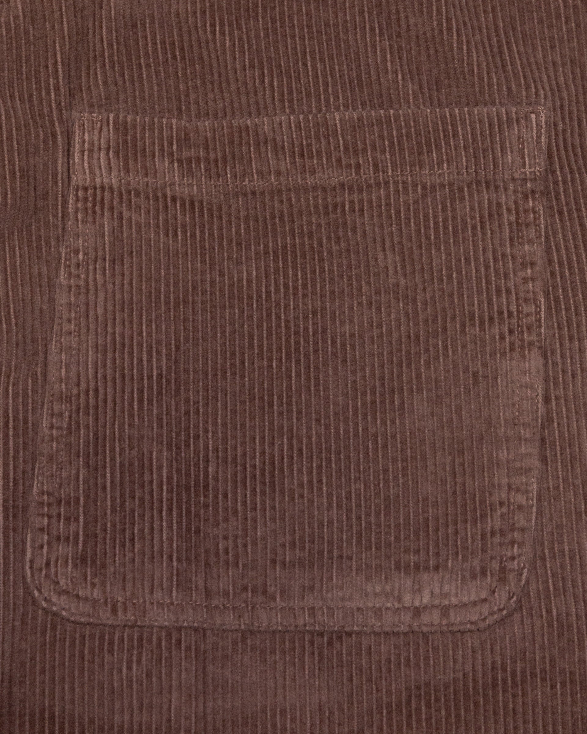 Pantalone Odell Velluto Tinto Capo - TORTORA