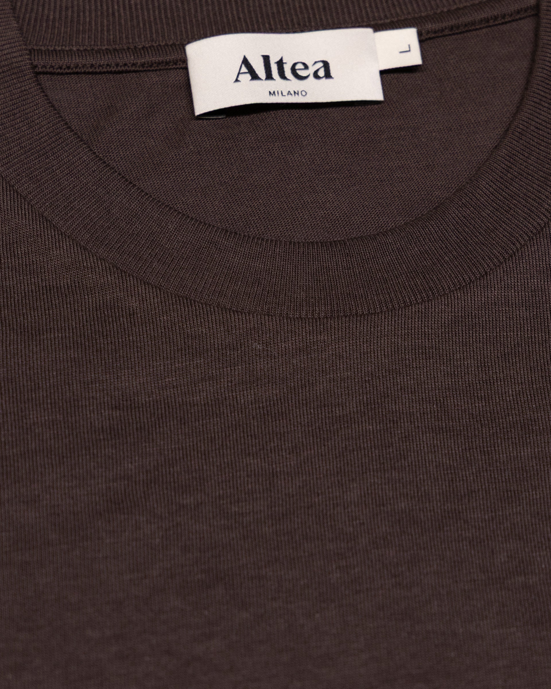 T-shirt Cecil Jersey Lyocell M/ C - MORO