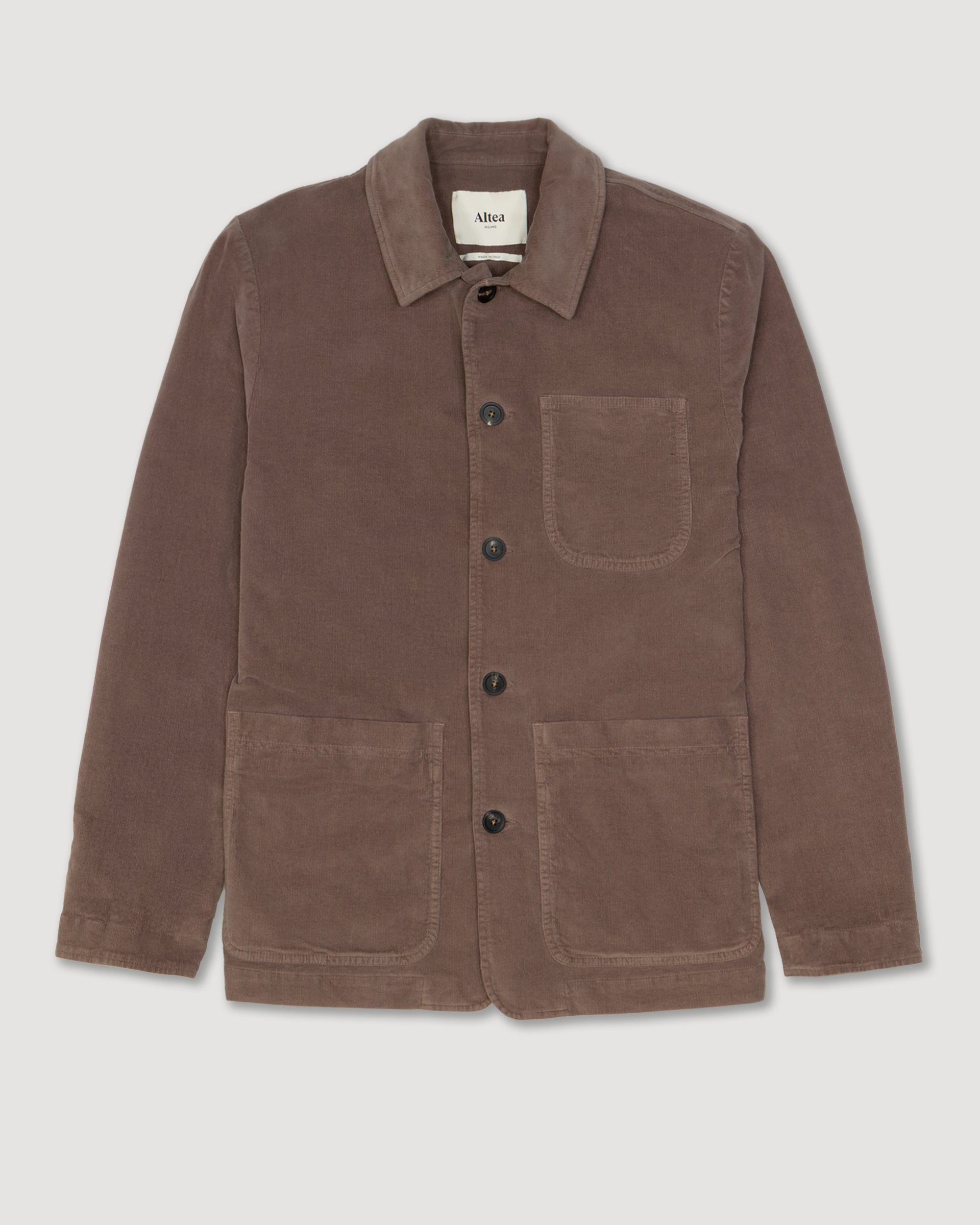 Giacca Constantin Velluto Tinto Capo - TORTORA