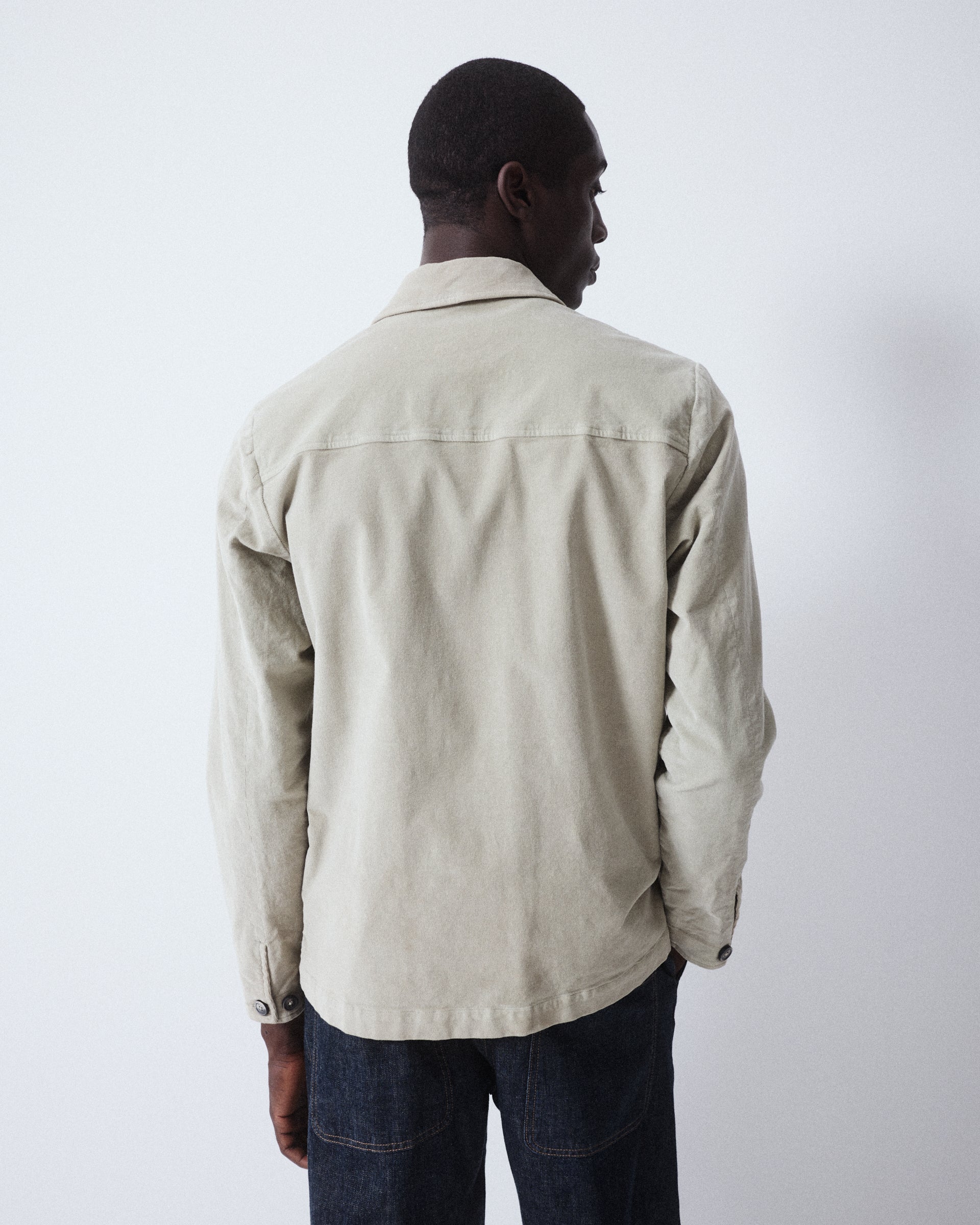 Giacca Constantin Velluto Tinto Capo - acqua