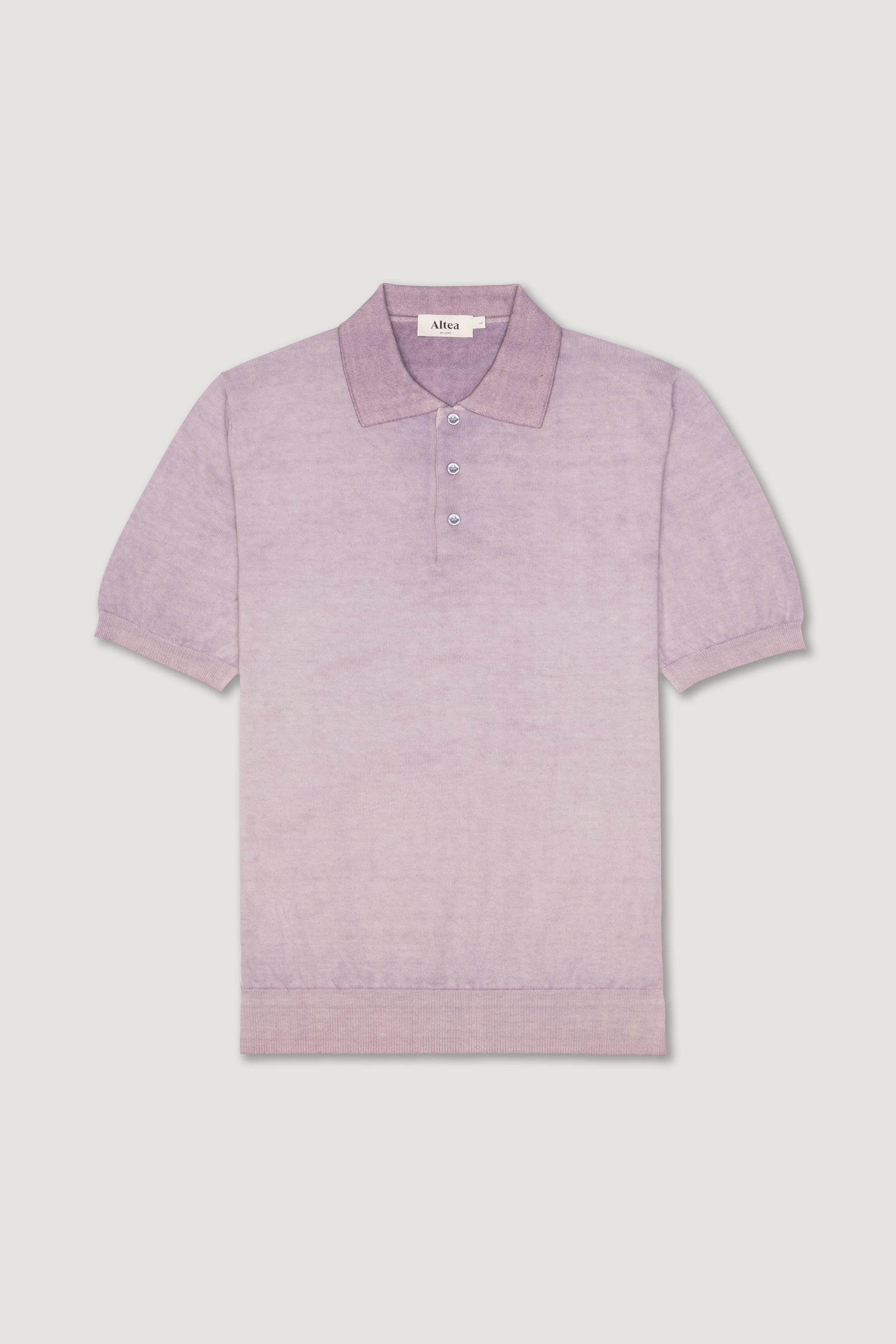 Polo Maglia Co. Rasato M/ C Tinto Fade - Mauve