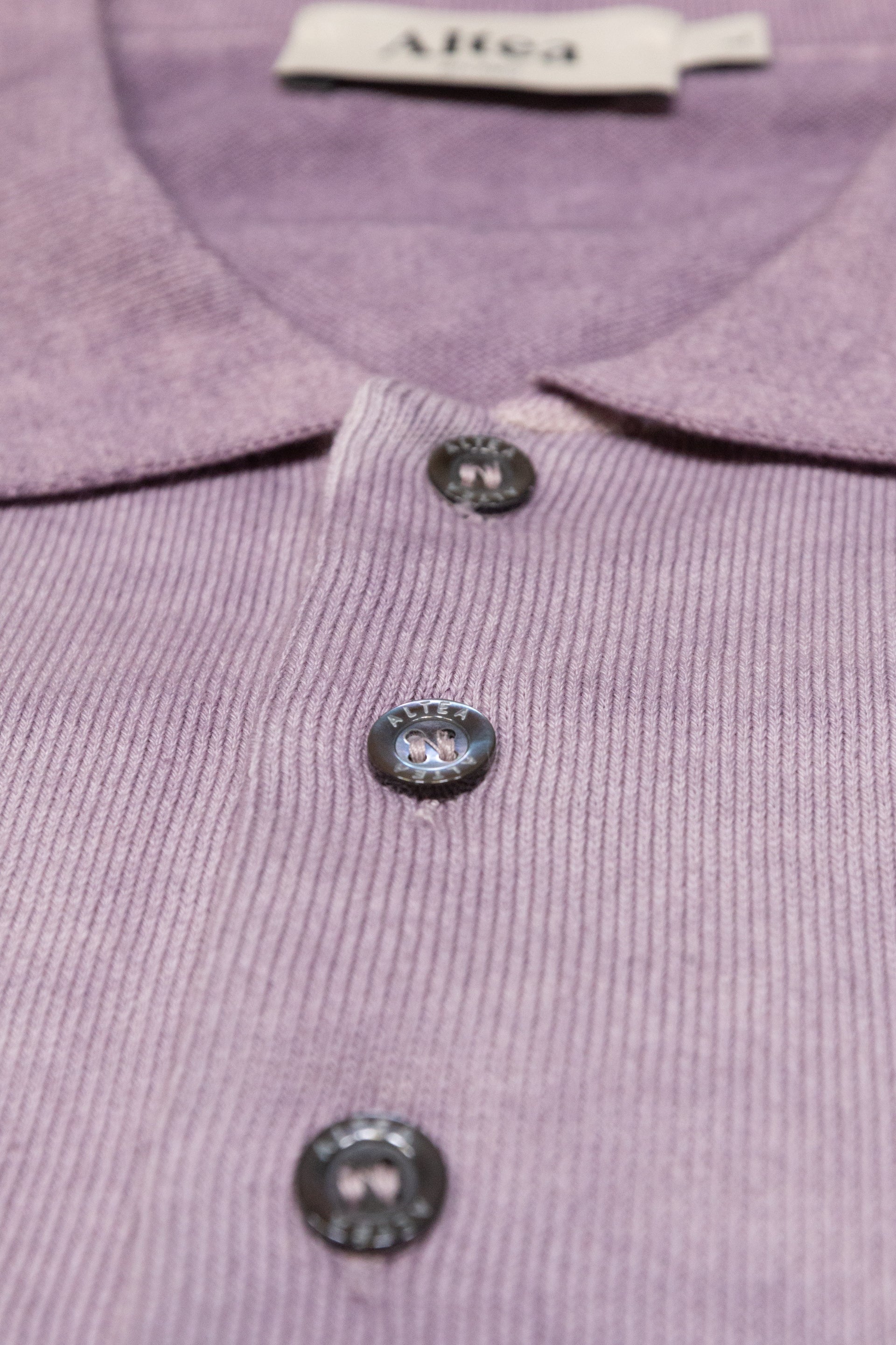 Polo Maglia Co. Rasato M/ C Tinto Fade - Mauve