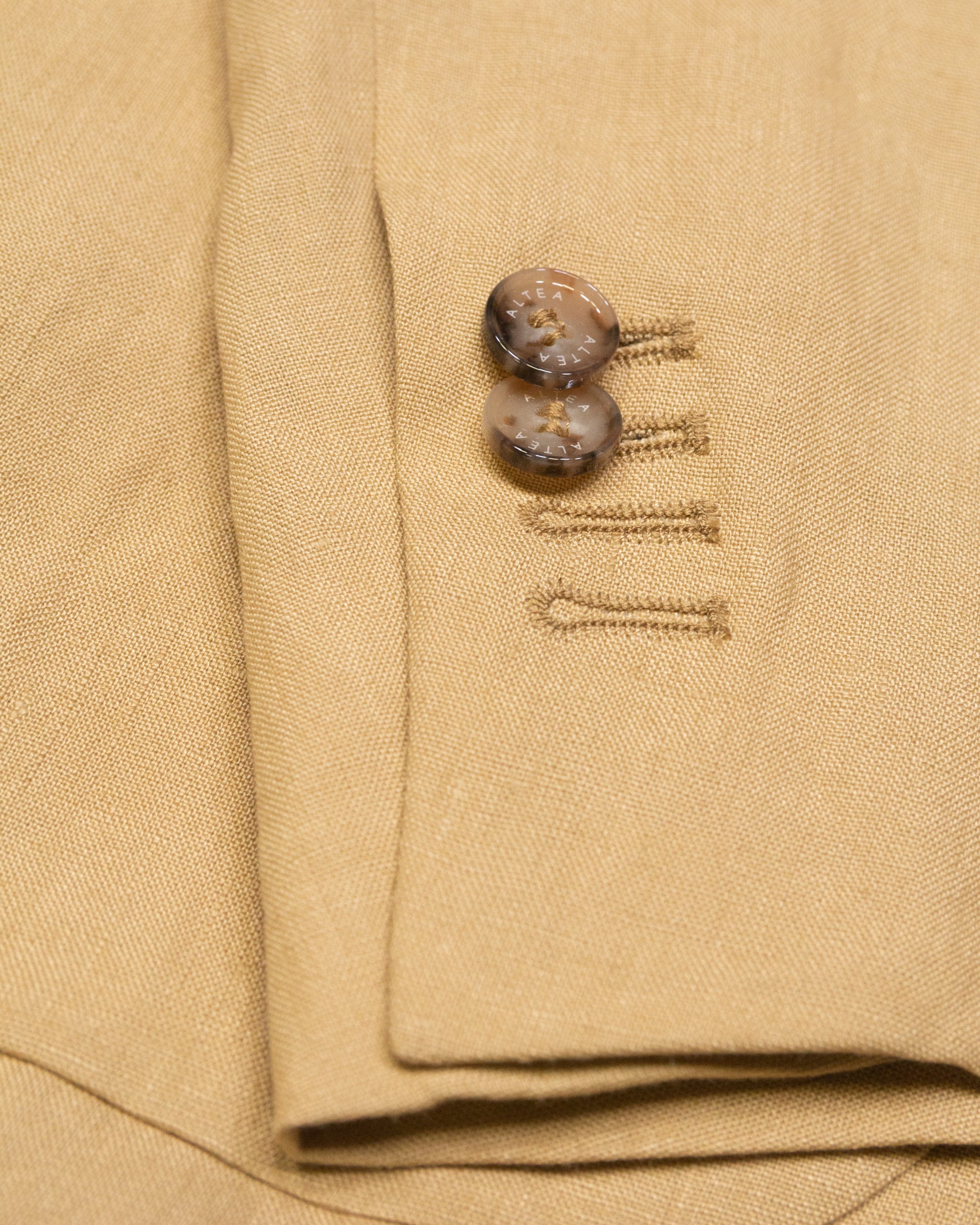 Blazer Aston in lino con fodera - Beige