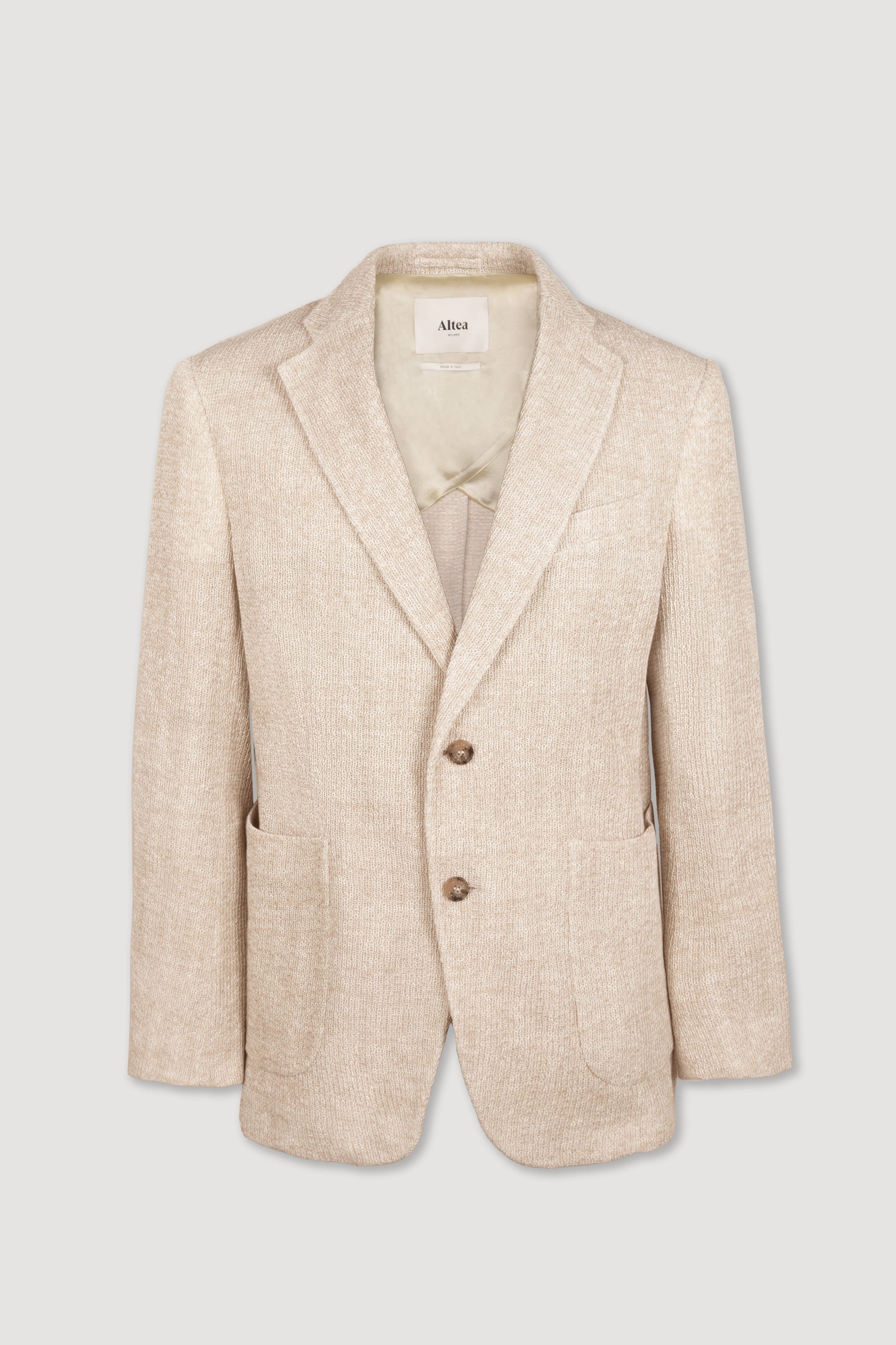 Giacca Aston Maglia Jacquard Superlight - Beige