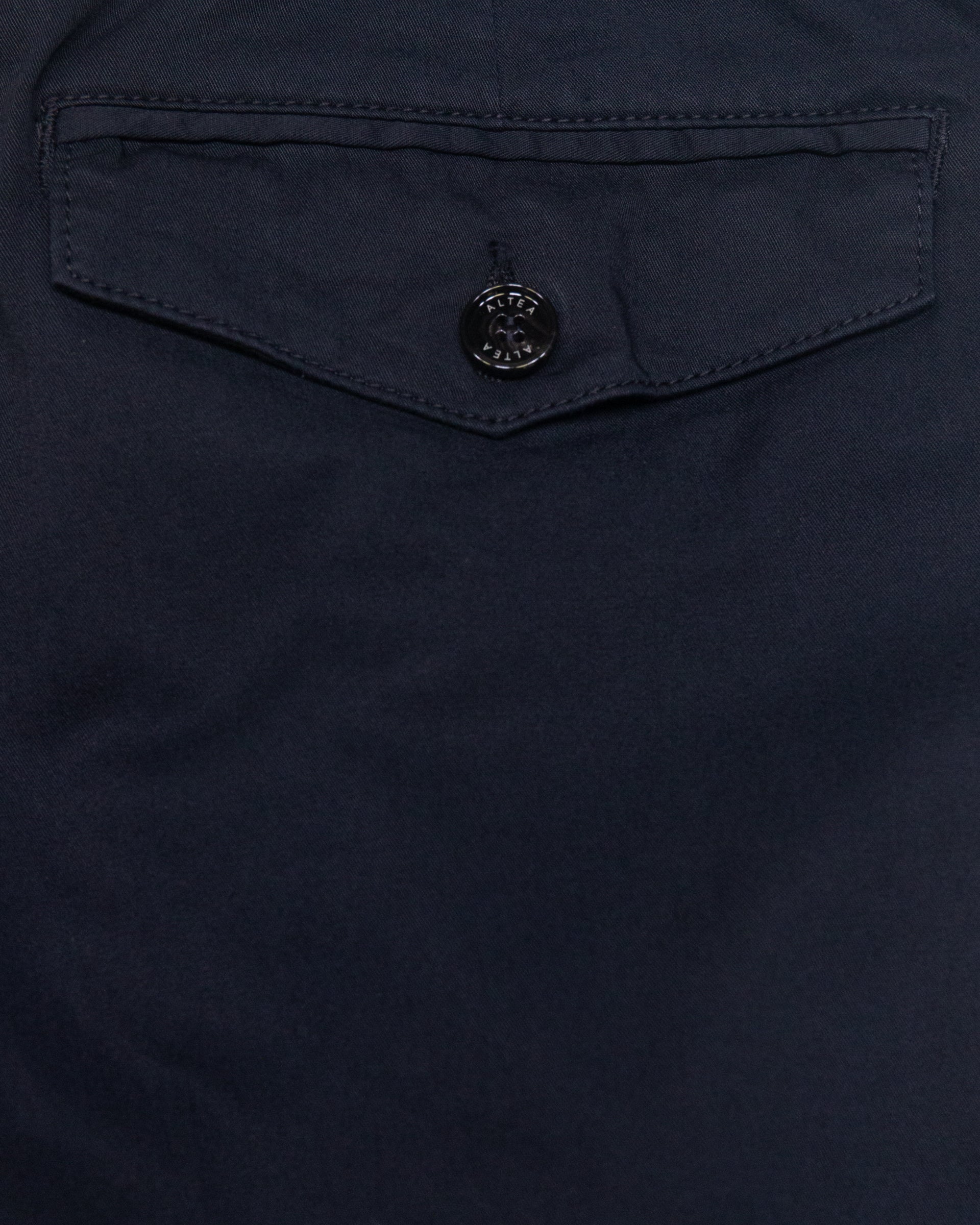 Pantalone chino Dumbo in cotone stretch con coulisse, blu - Navy