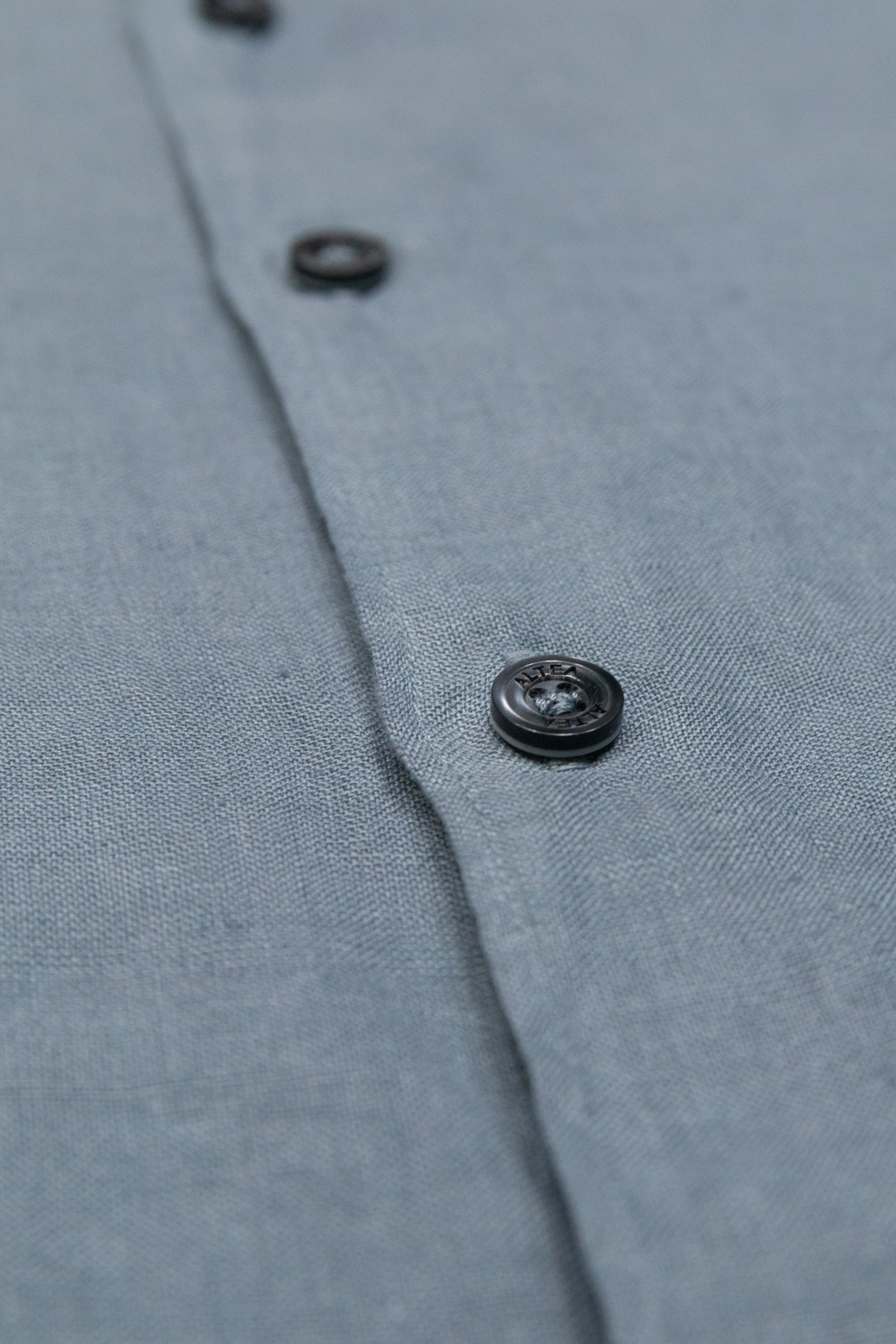 Camicia Bond Lino M/ L Tinto Capo - Carta Da Zucchero