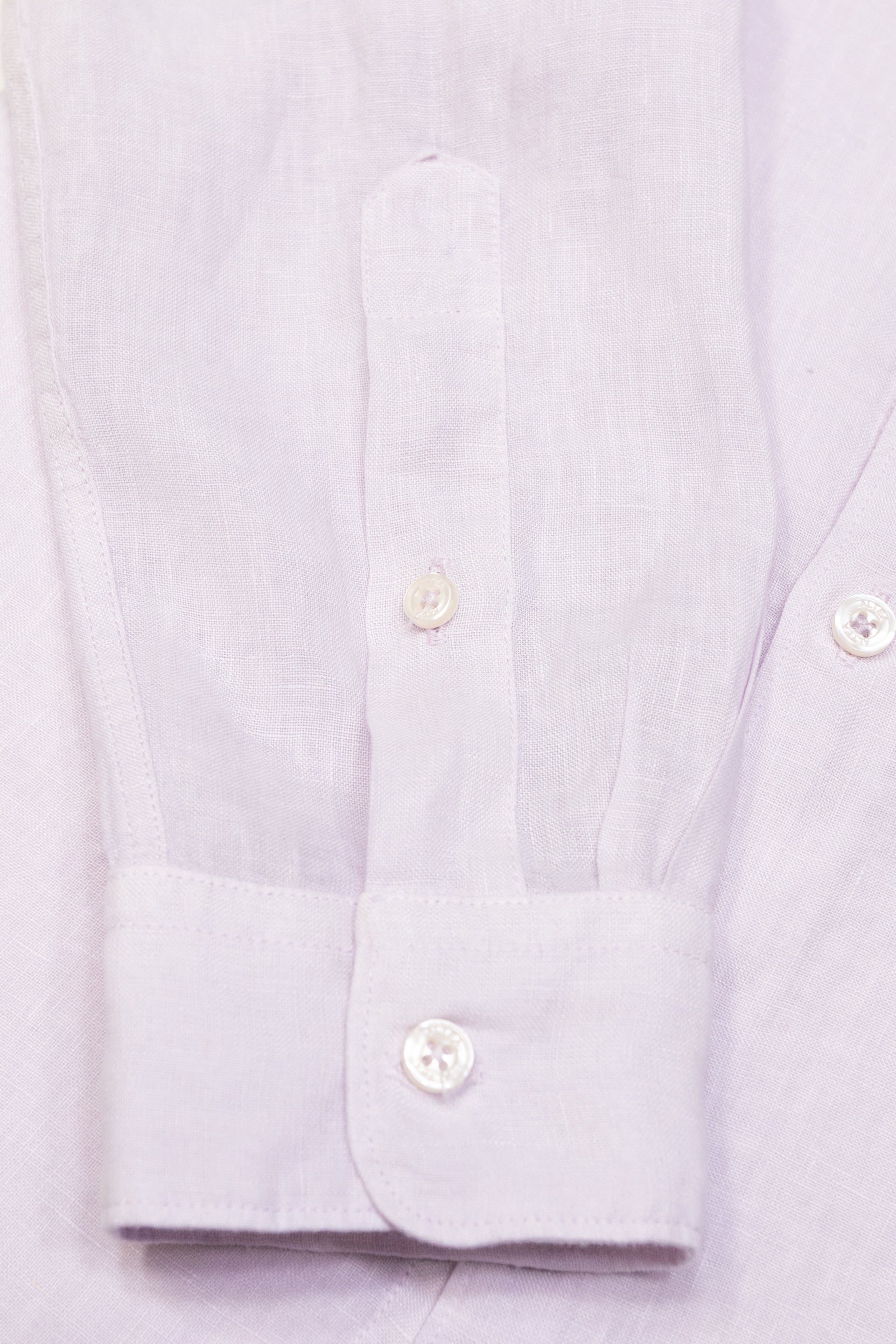 Camicia Bond Lino M/ L Tinto Capo - Glicine