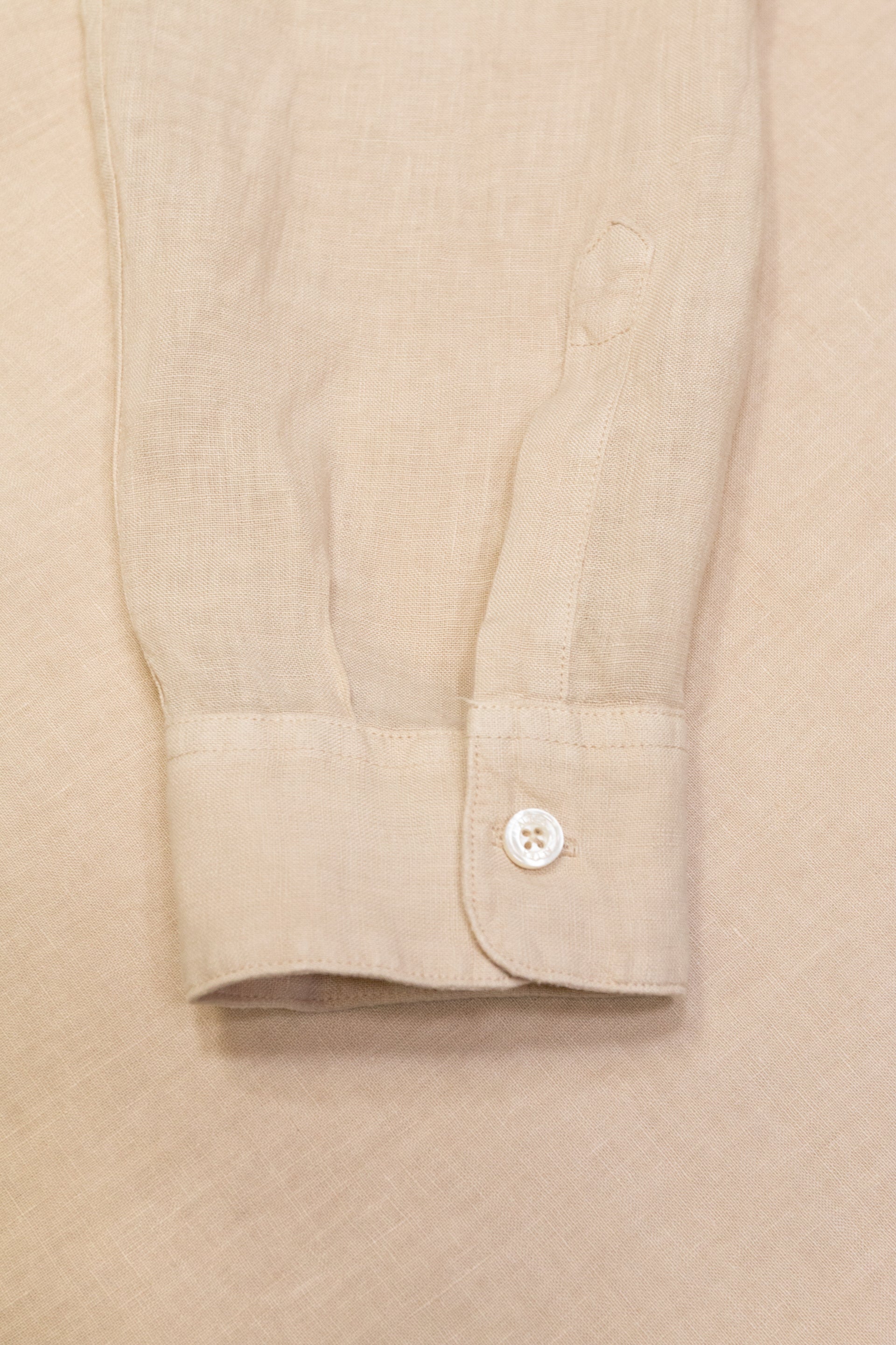 Camicia Polo Bahia M/ L Tinto Capo - Beige