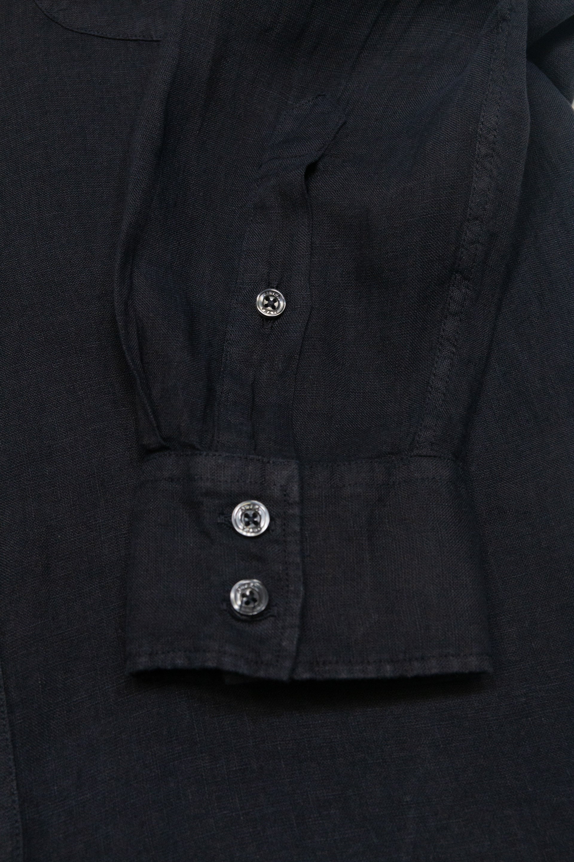 Camicia Dallas Lino M/ L Tinto Capo - Navy