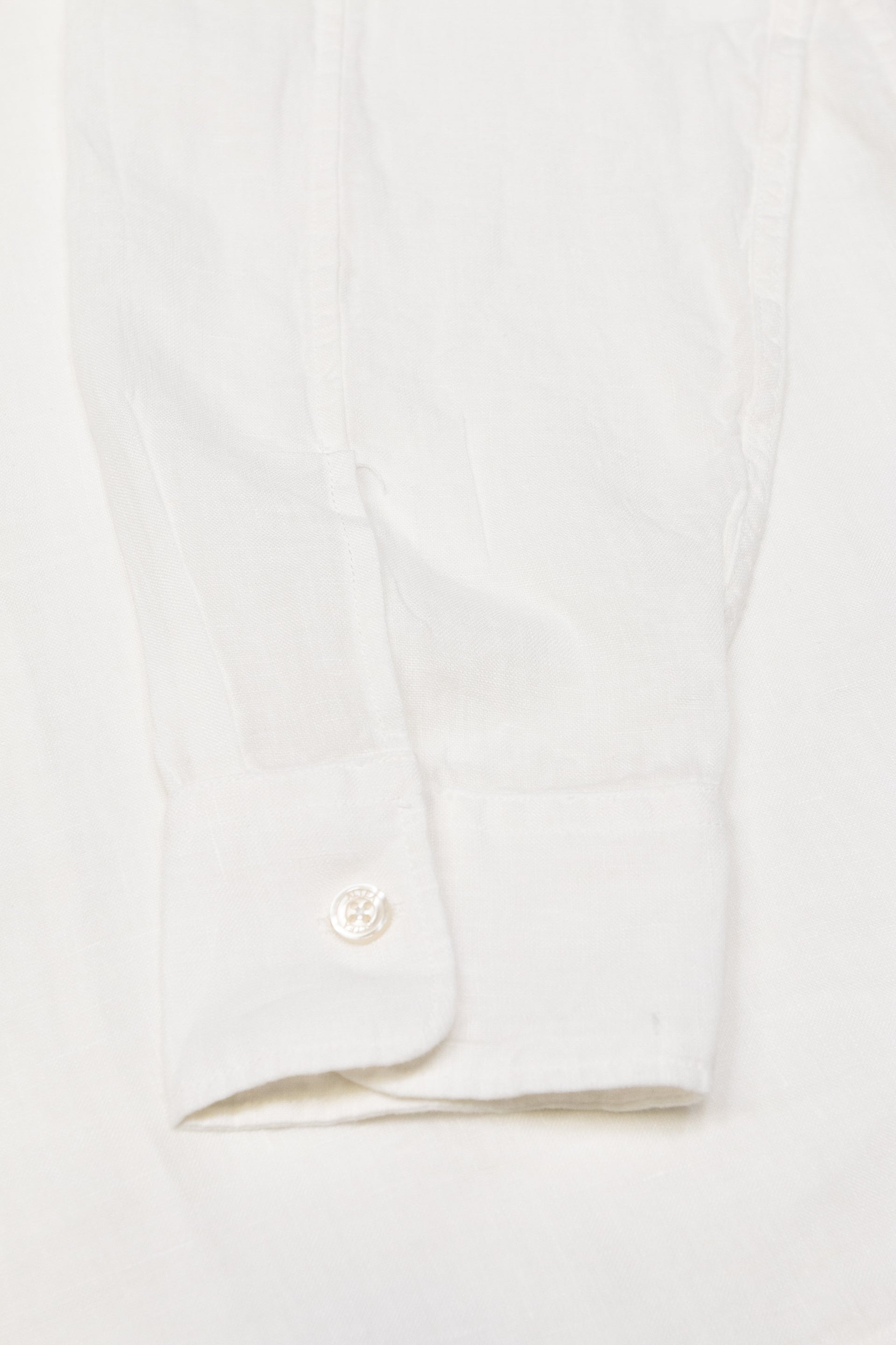 Camicia Eliot Lino M/ L Tinto Capo - Bianco