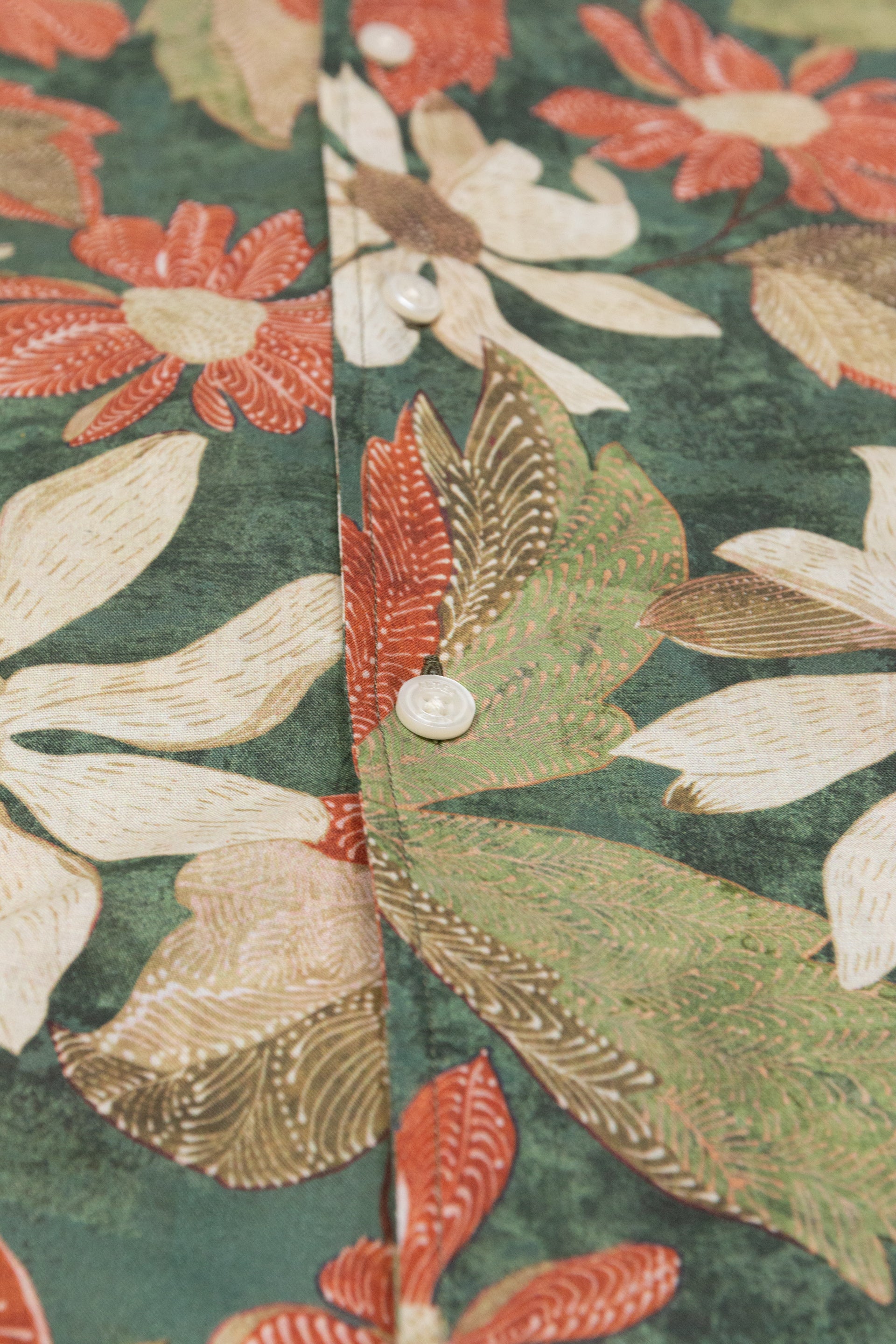 Camicia Bart Stampata M/ C - Verde