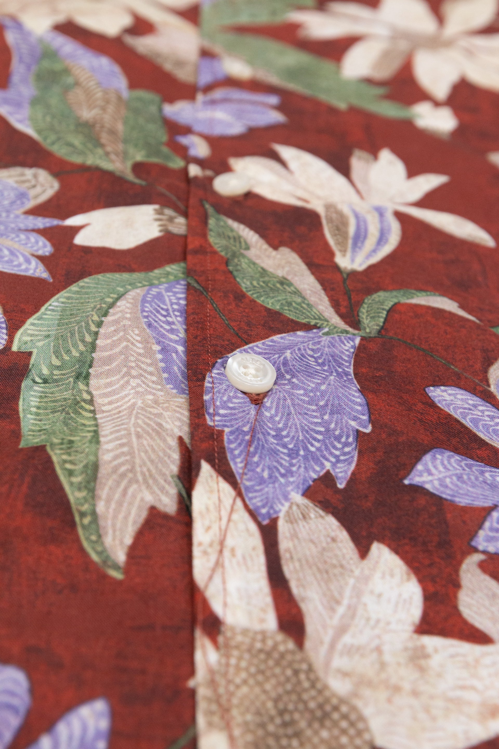 Camicia Bart Stampata M/ C - Bourdeaux