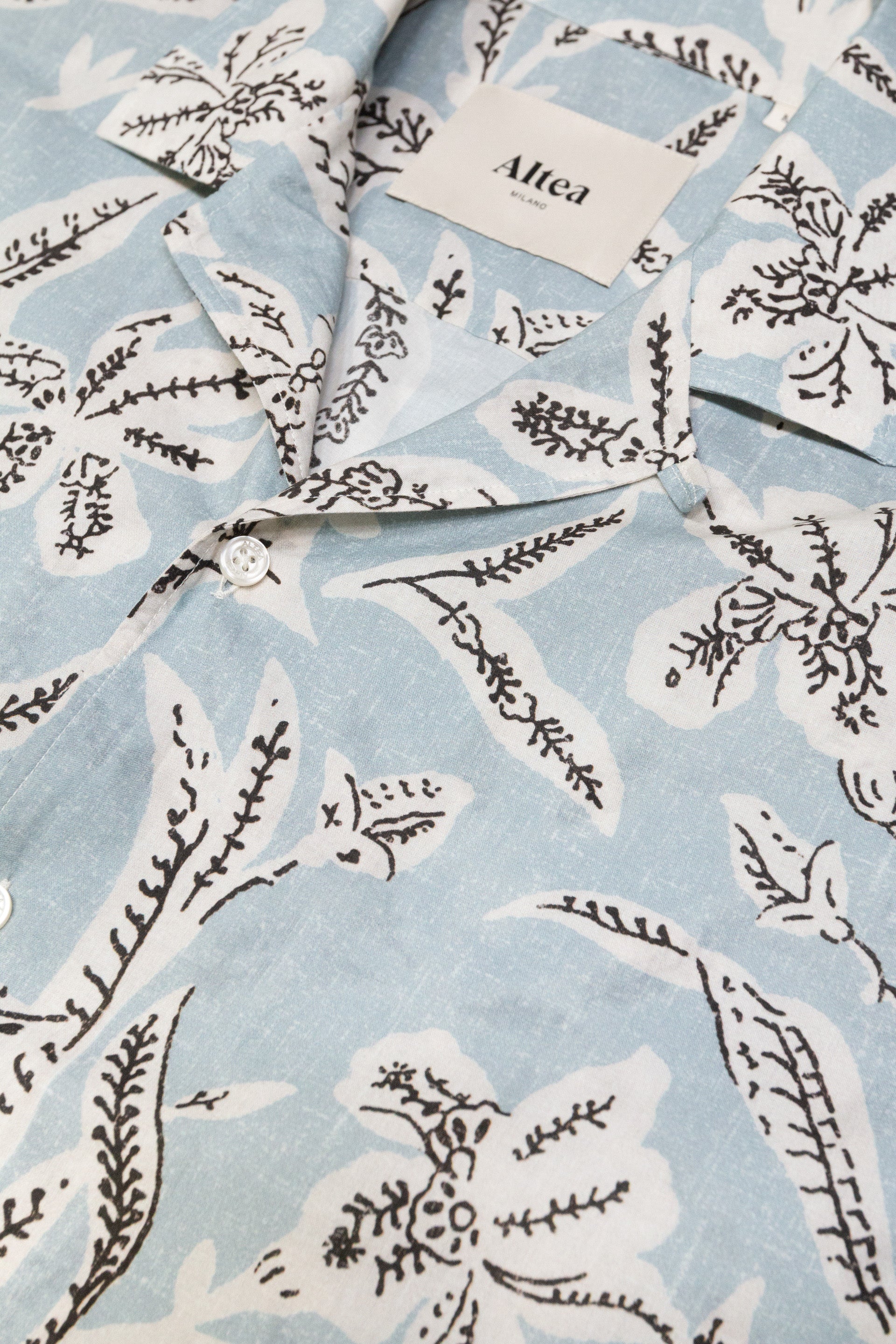 Camicia Bart Stampata M/ C - Carta Da Zucchero